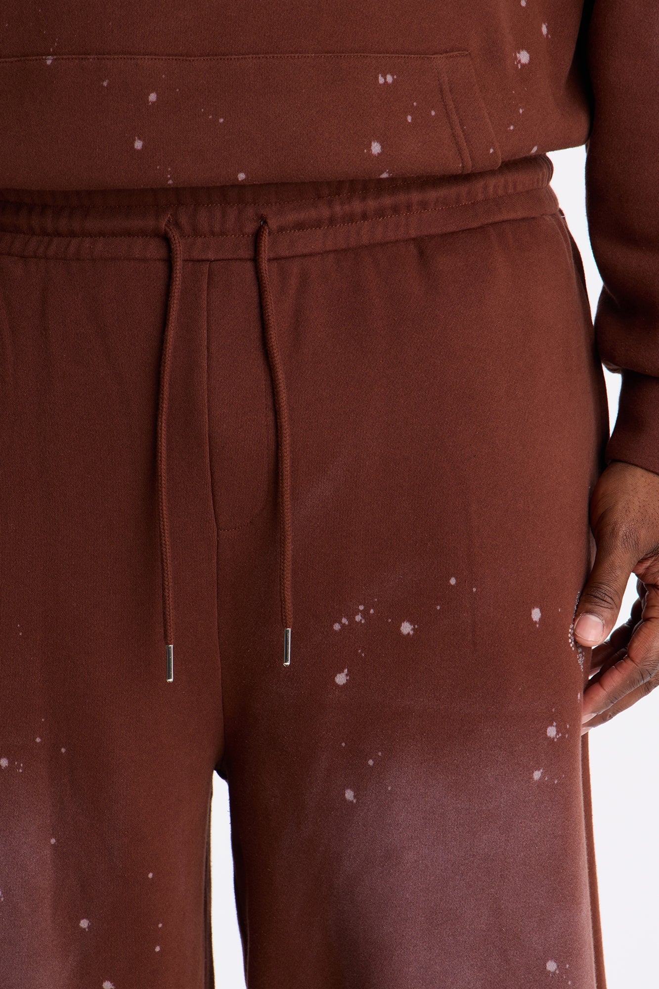 Saints And Sinners Distressed Sweatpants - Brown Fashion Nova