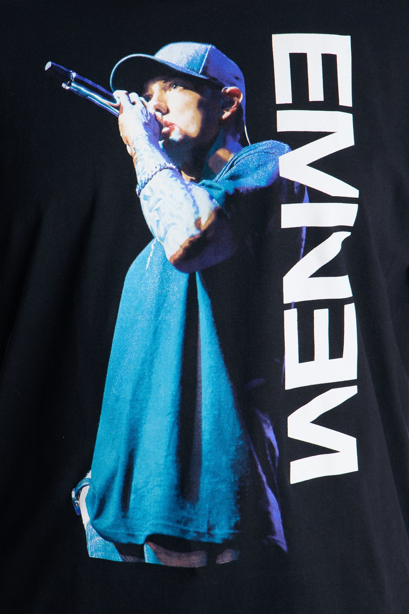 Eminem My Name Is Short Sleeve Tee - Black Fashion Nova