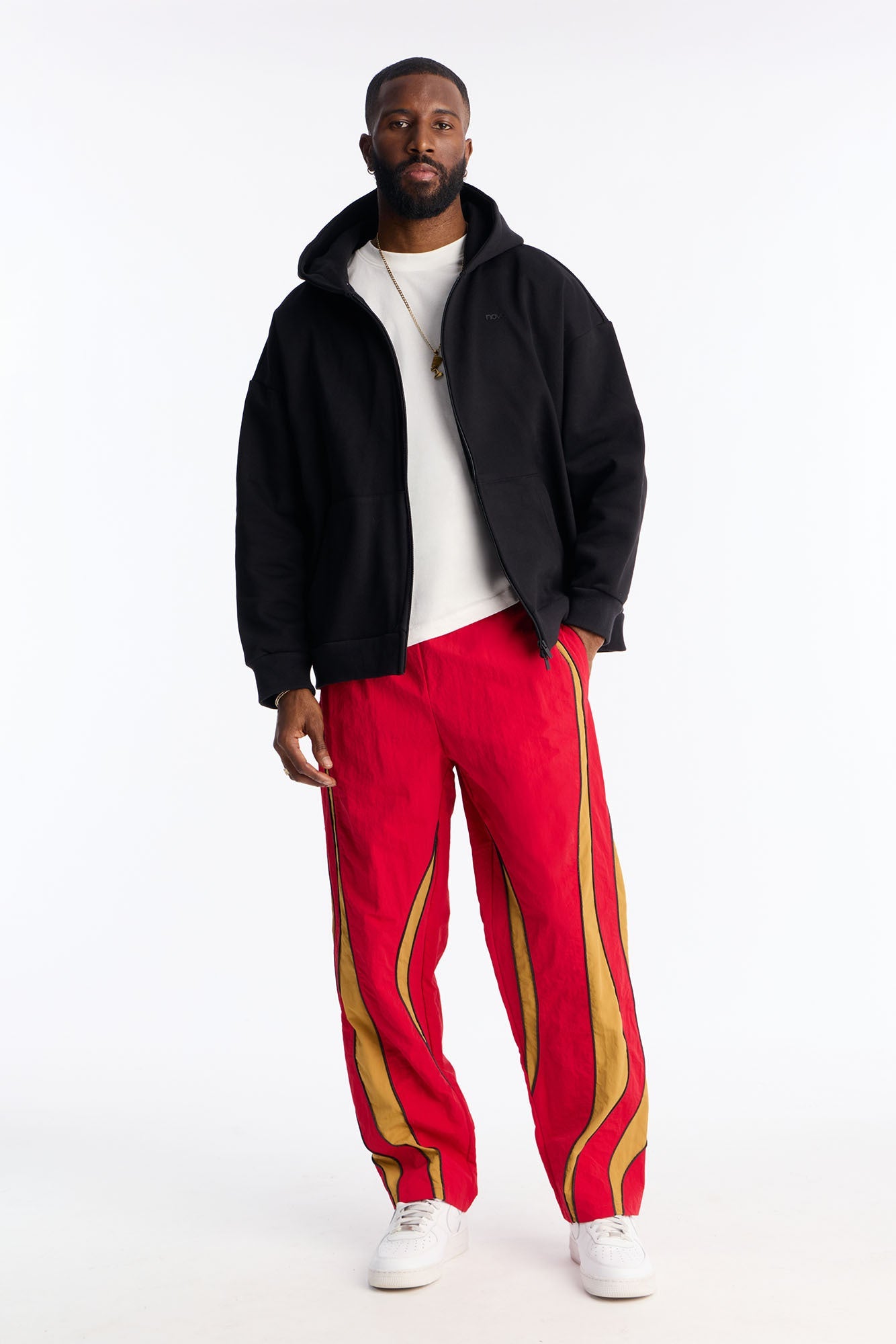 Slim Snyder Heights Pant - Red Fashion Nova