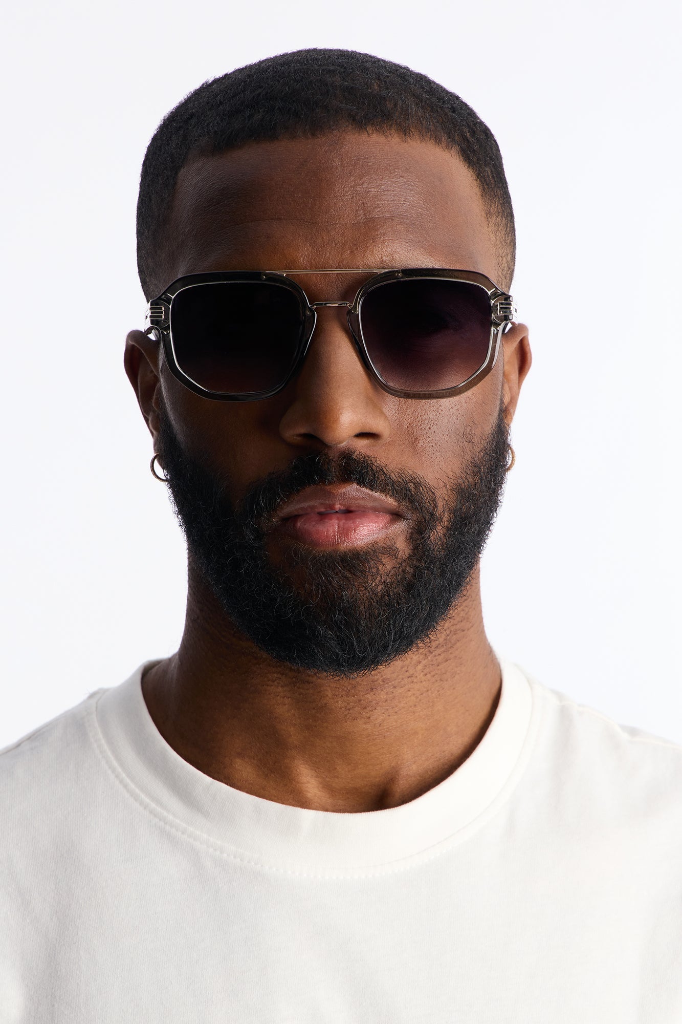 Prestige Aviator Sunglasses - Grey Fashion Nova
