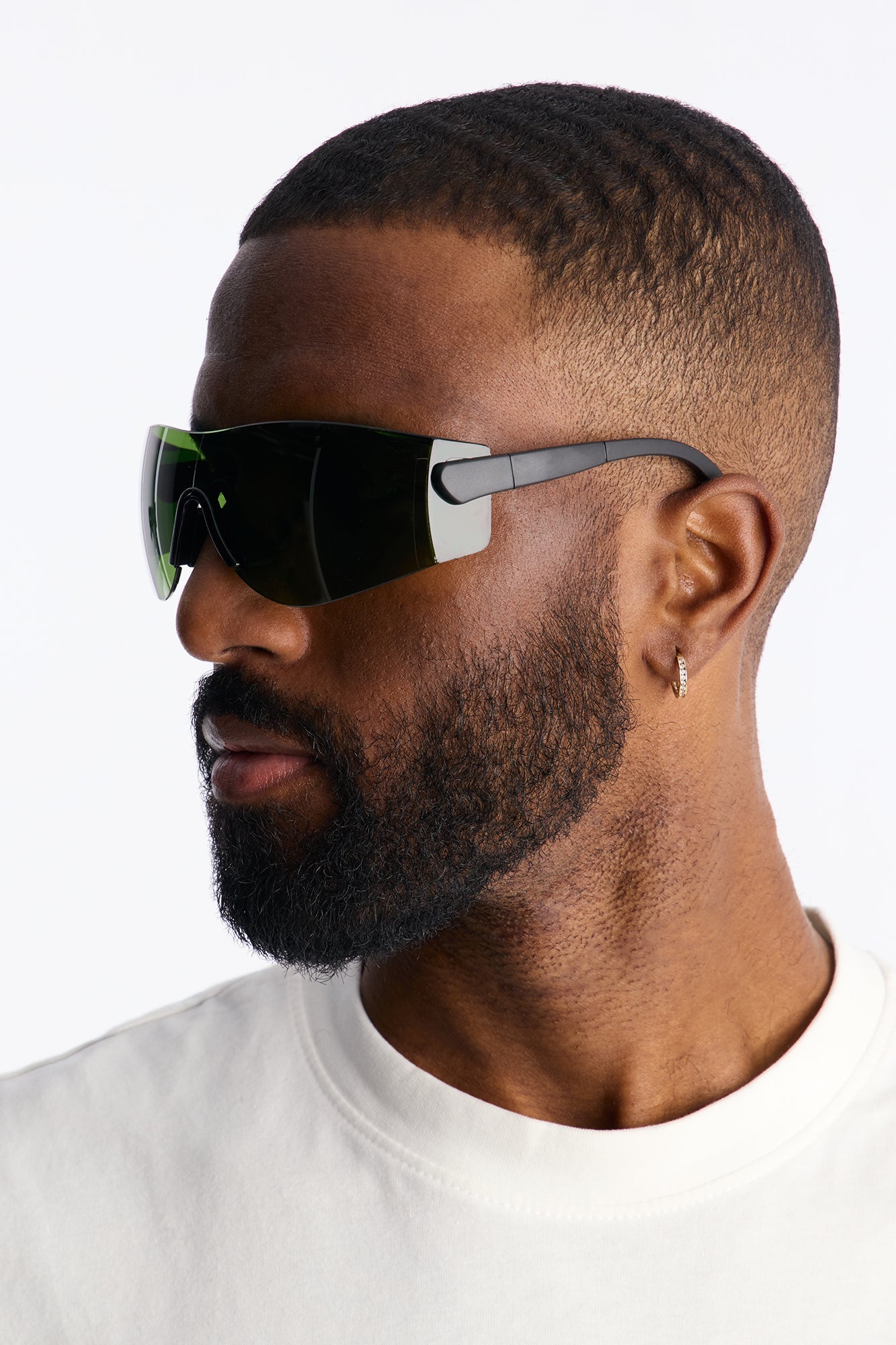 Real Revo Shield Sunglasses - Green Fashion Nova