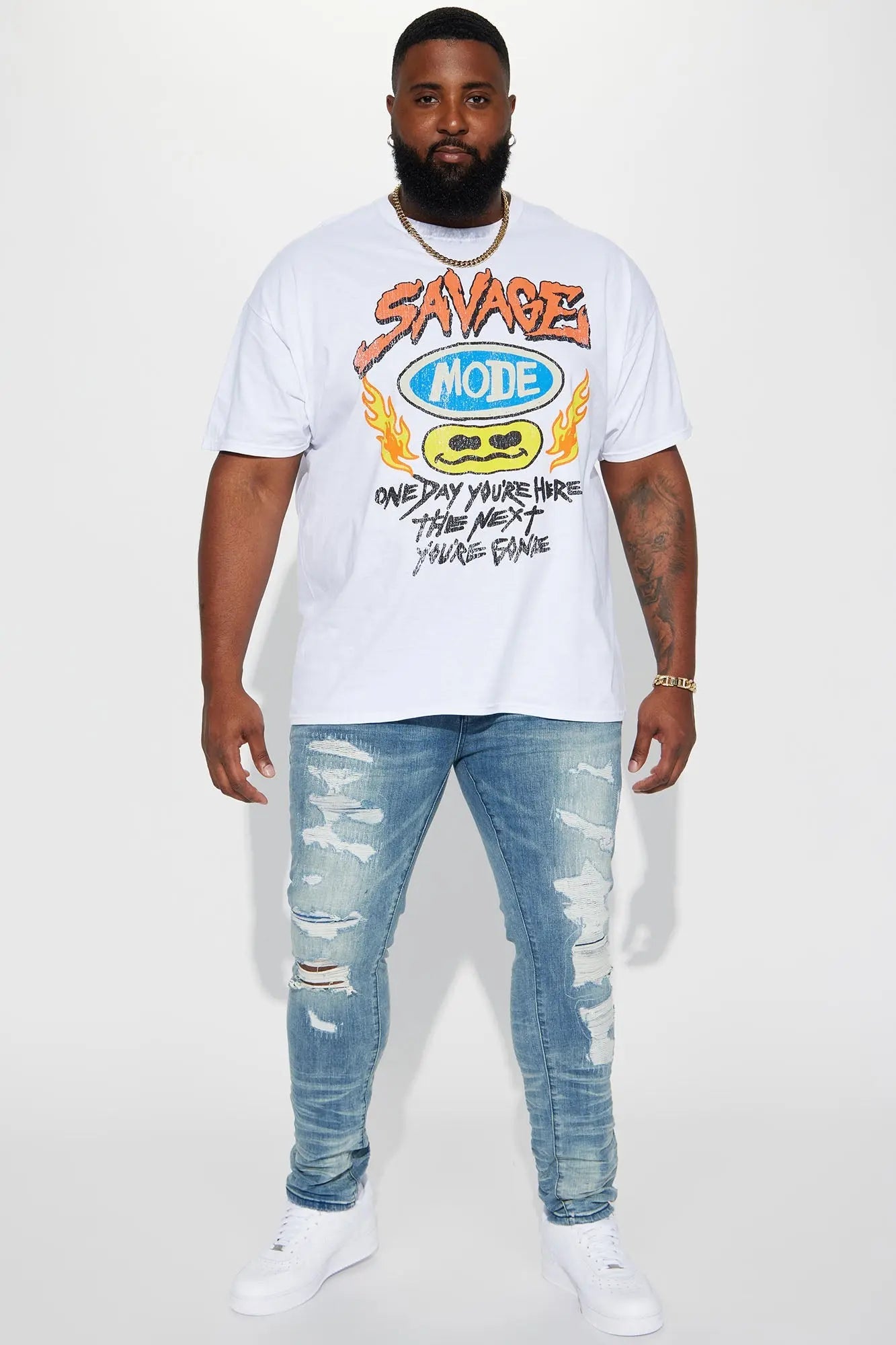For The Fame Stacked Skinny Jeans - Light Wash Fashion Nova