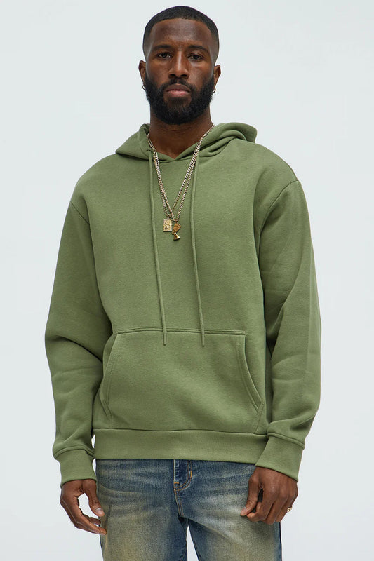 Tyson Hoodie - Olive Fashion Nova
