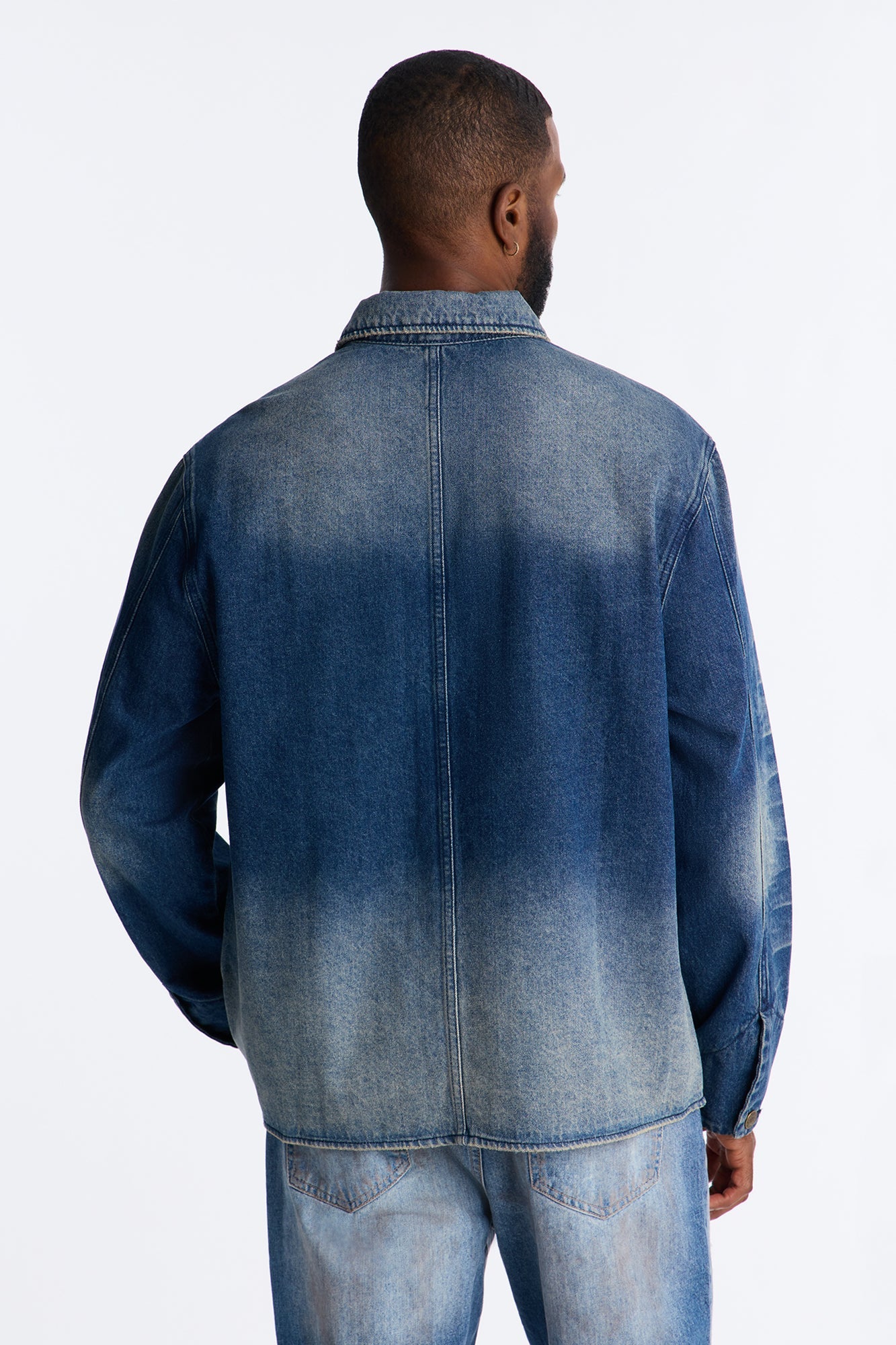 Utility Street Ops Denim Jacket - Dark Wash Fashion Nova