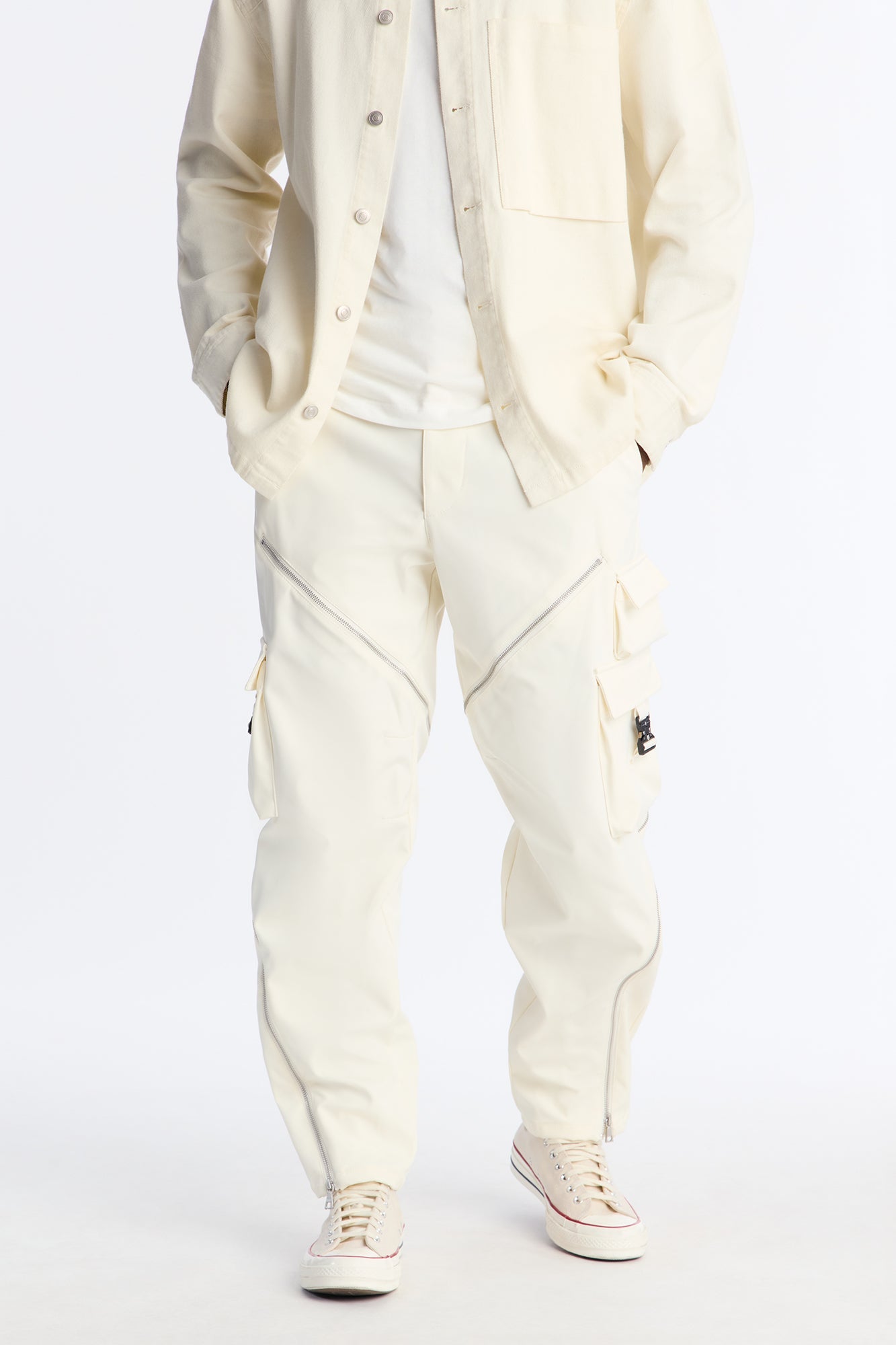 Slim Multiverse Utility Pant - Off White Fashion Nova