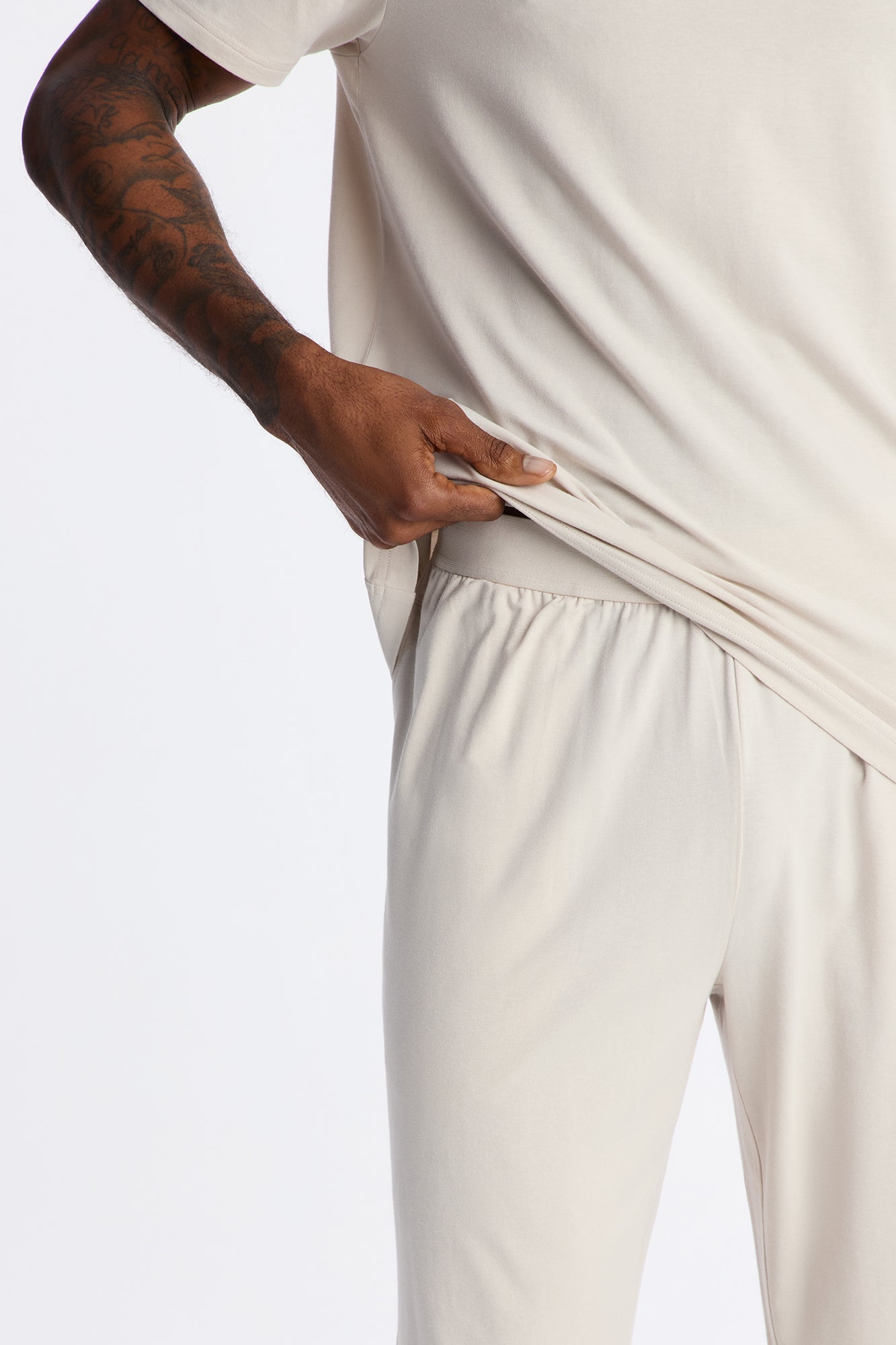 Essential Modal Lounge Pants - Stone Fashion Nova