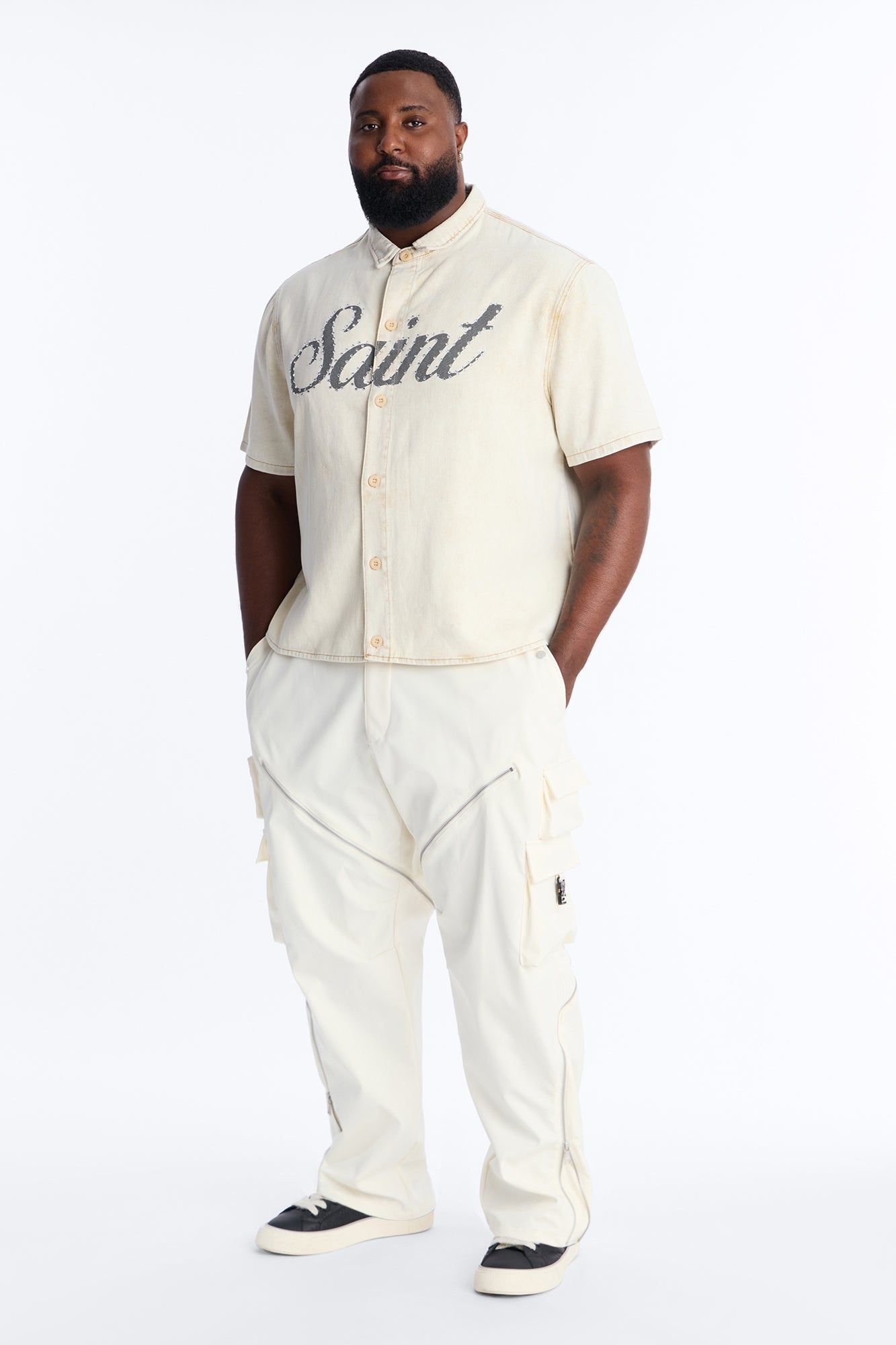 Slim Multiverse Utility Pant - Off White Fashion Nova