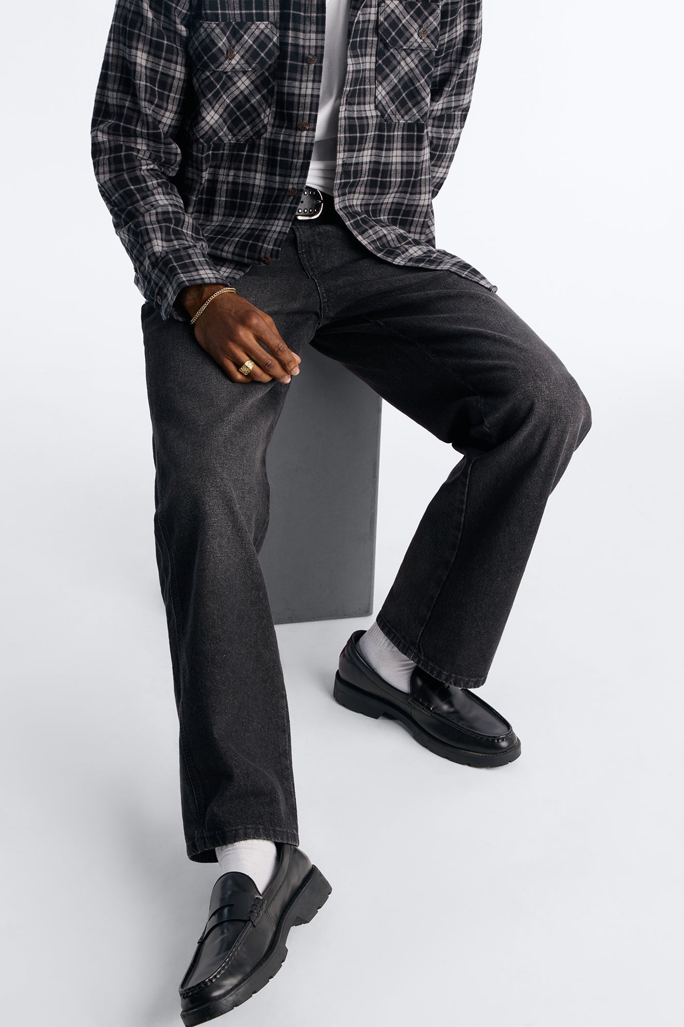 Dickies Relaxed Straight Jean - Black Wash Fashion Nova