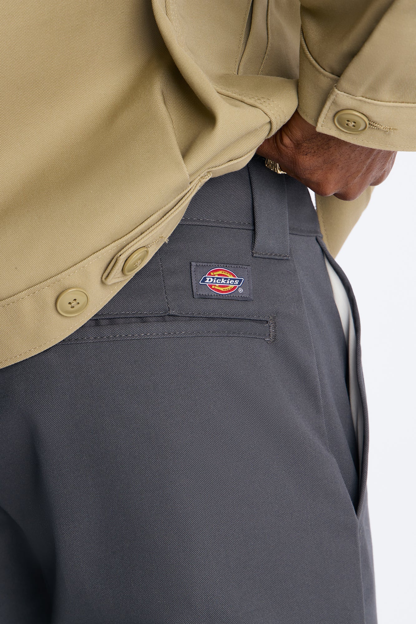 Dickies Twill Cargo Straight Pant - Charcoal Fashion Nova