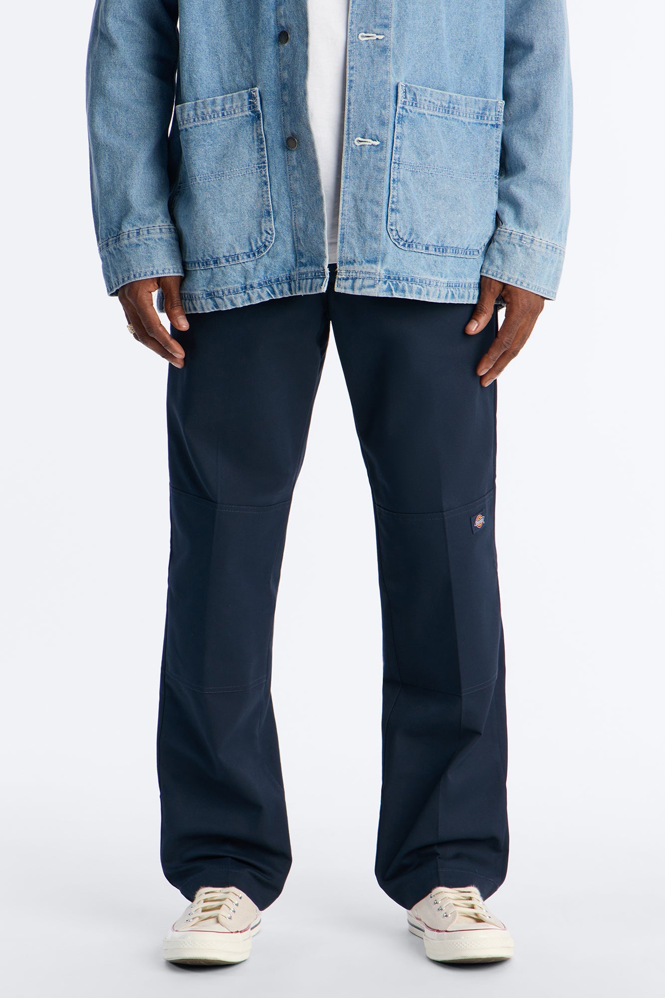 Dickies Double Knee Straight Pant - Navy Fashion Nova