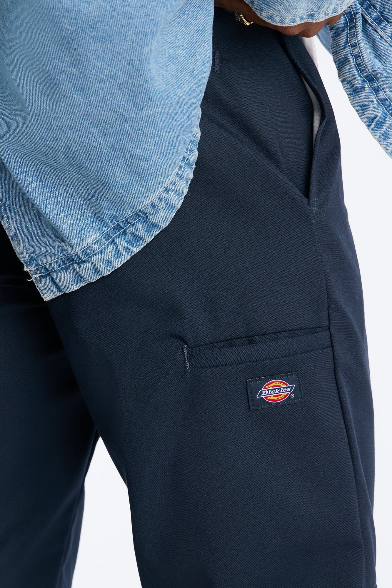 Dickies Double Knee Straight Pant - Navy Fashion Nova