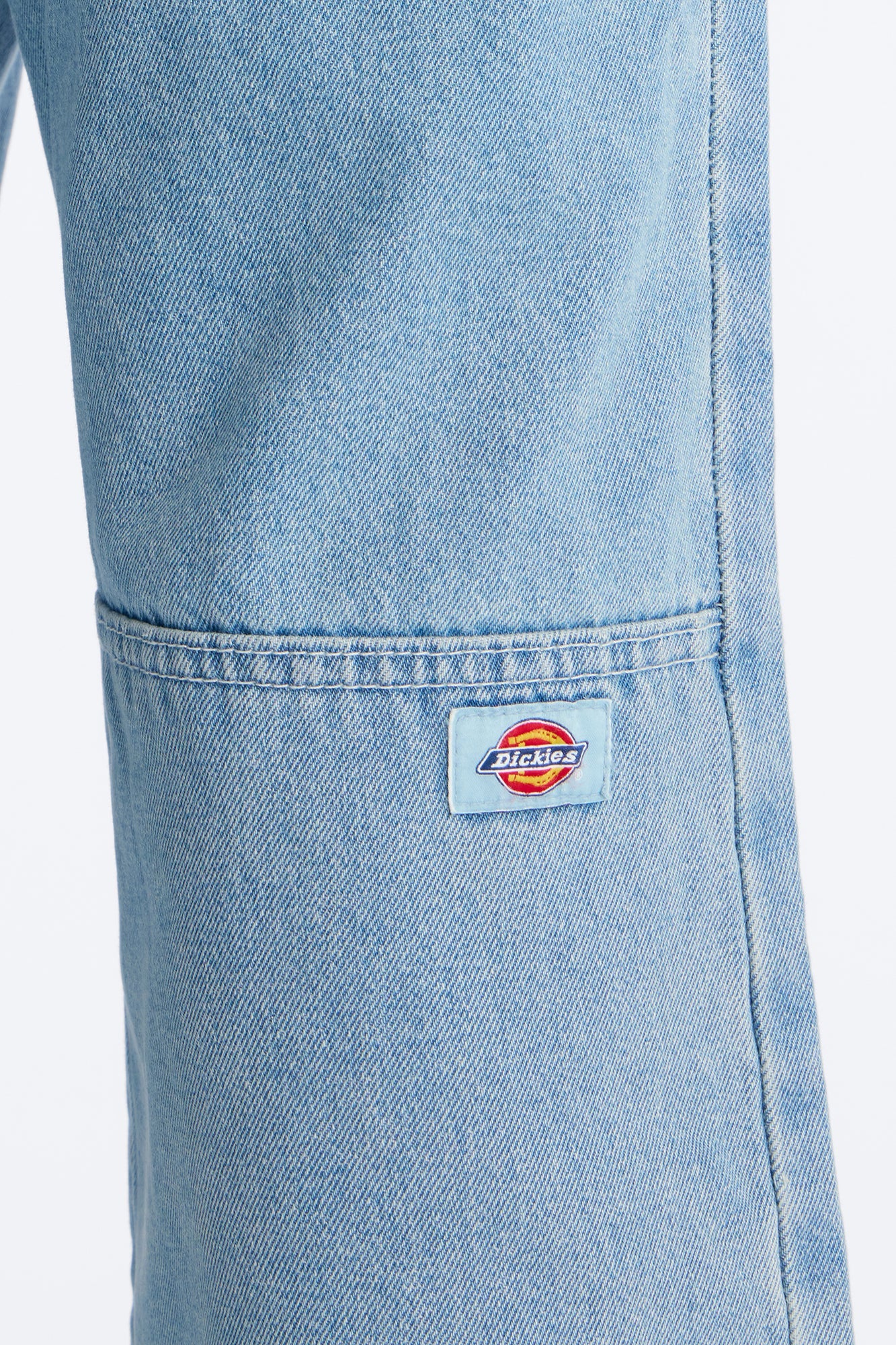 Dickies Loose Fit Double Knee Jean - Light Blue Wash Fashion Nova