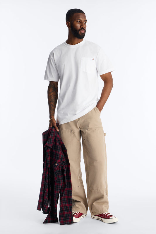 Dickies Double Knee Canvas Carpenter Straight Pant - Sand Fashion Nova