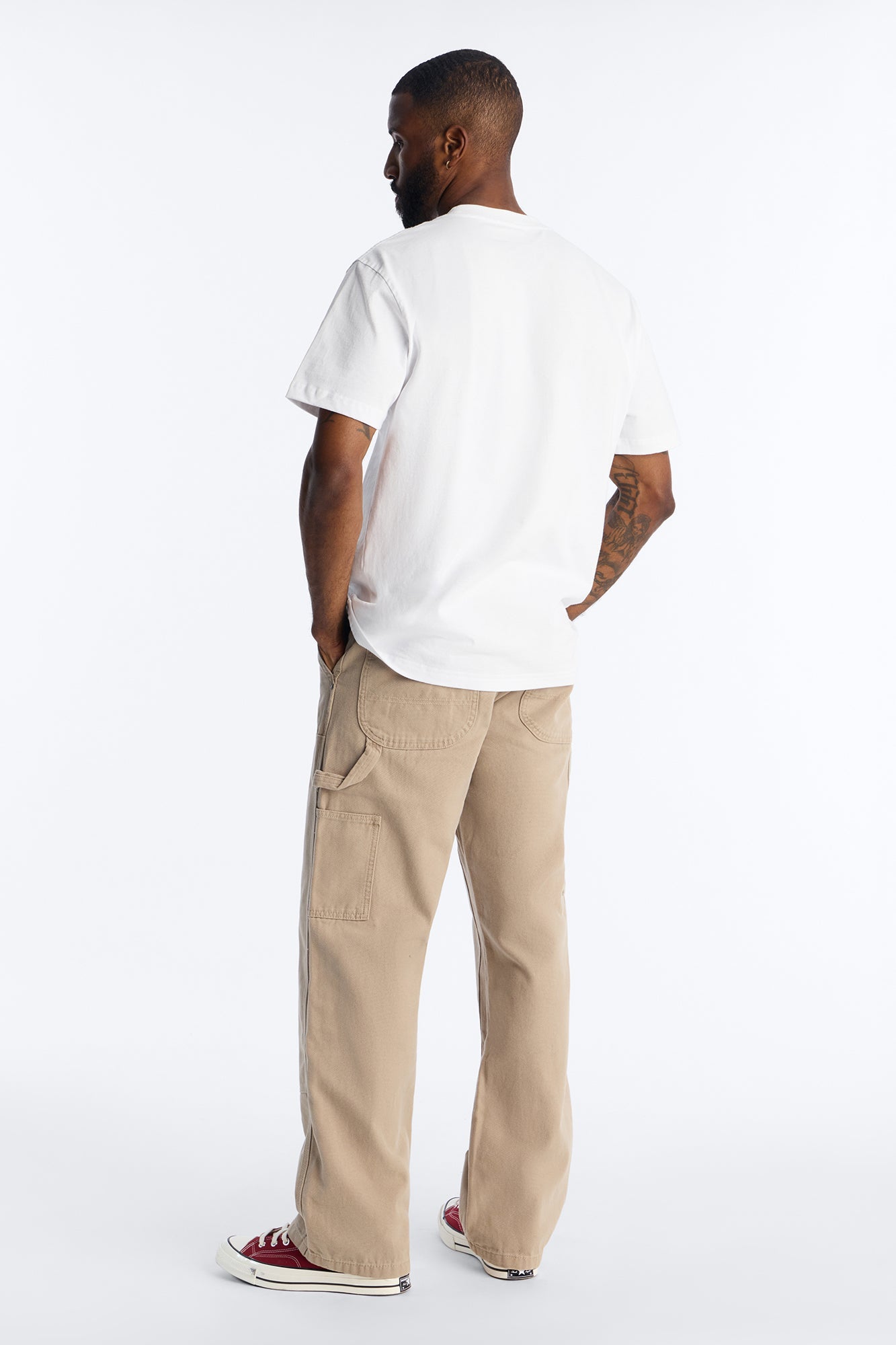 Dickies Double Knee Canvas Carpenter Straight Pant - Sand Fashion Nova