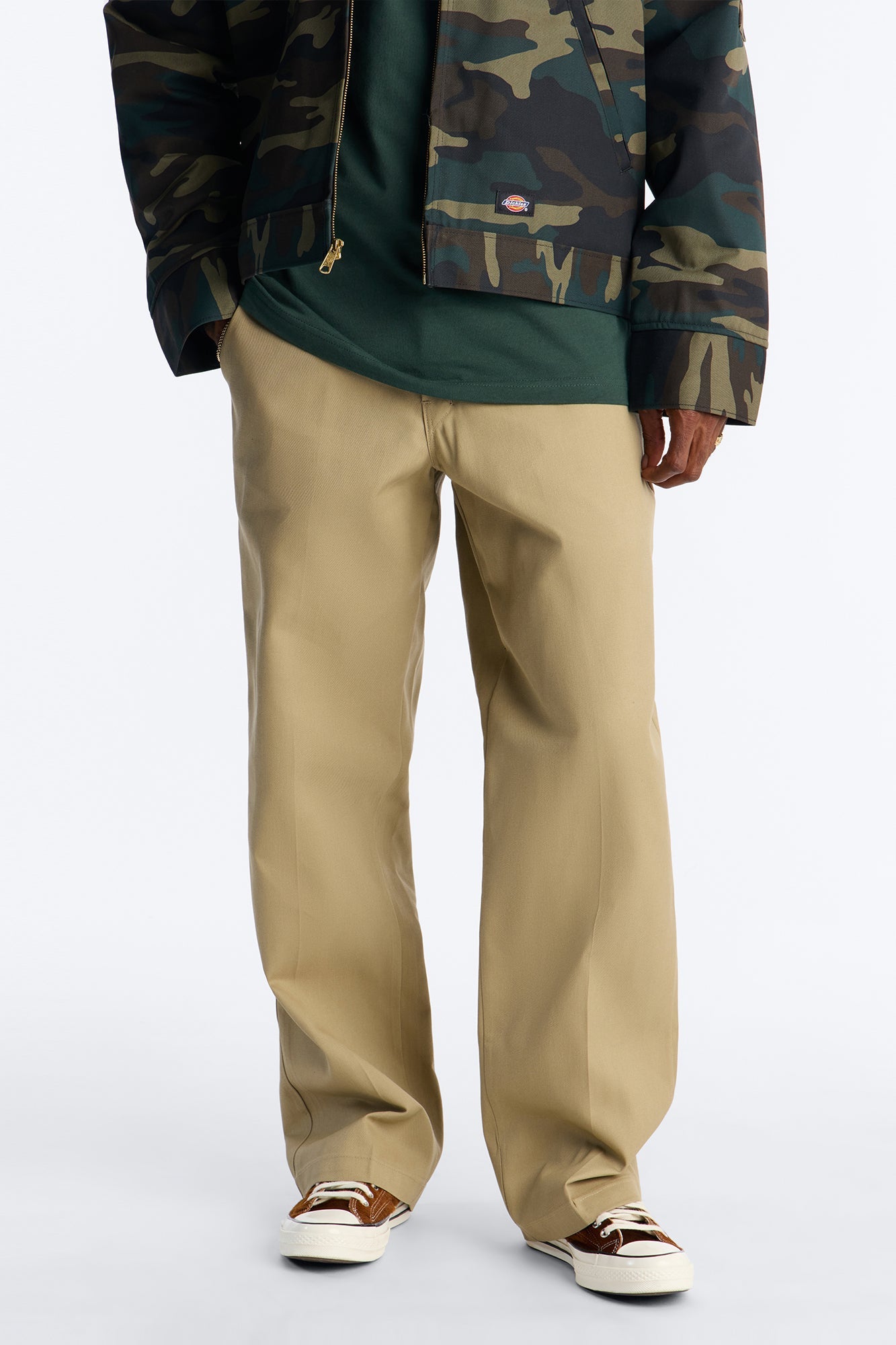 Dickies 877 Loose Fit Pant - Khaki Fashion Nova