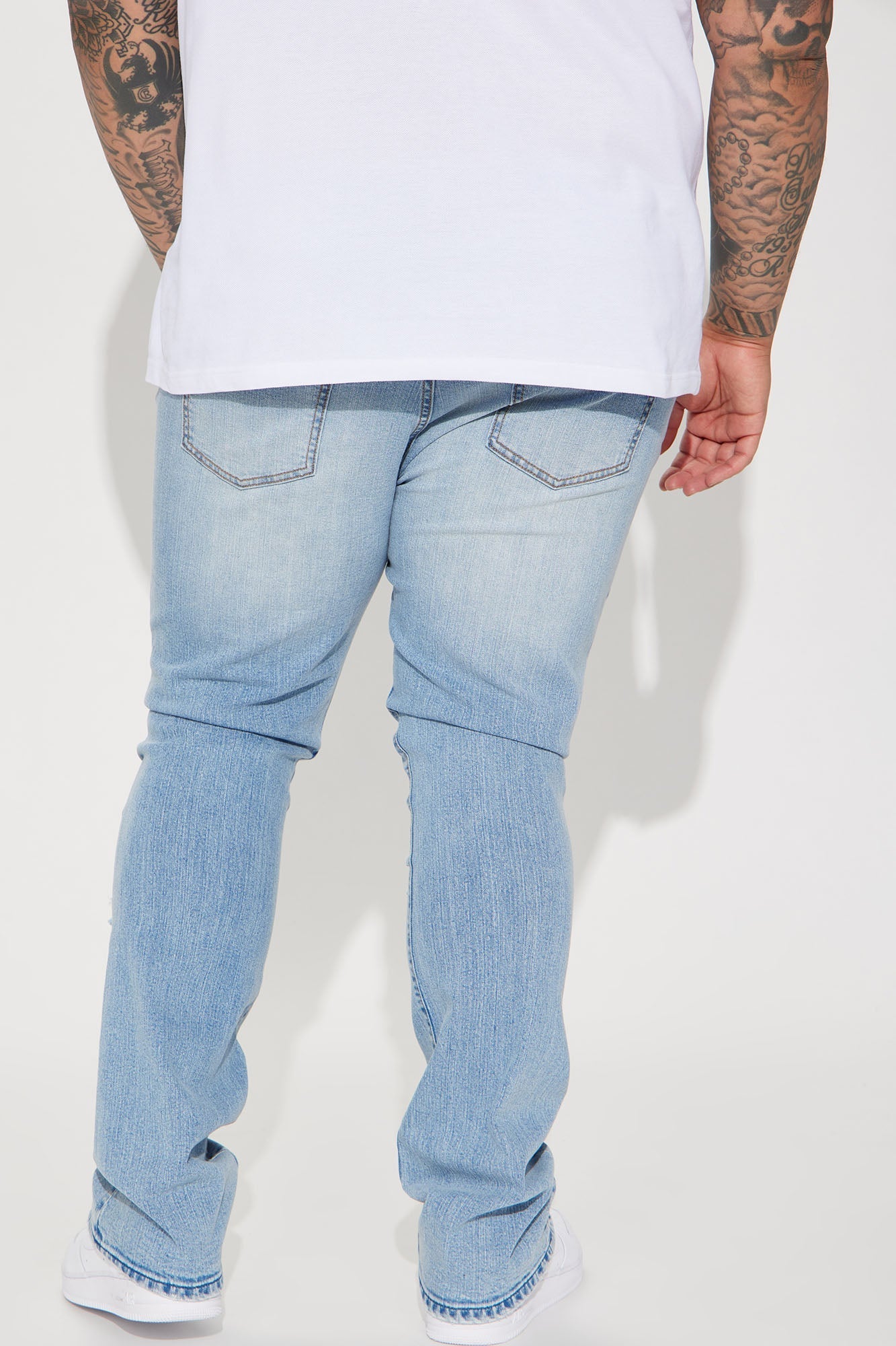Innovative Stacked Skinny Flare Jeans - Medium Wash Fashion Nova