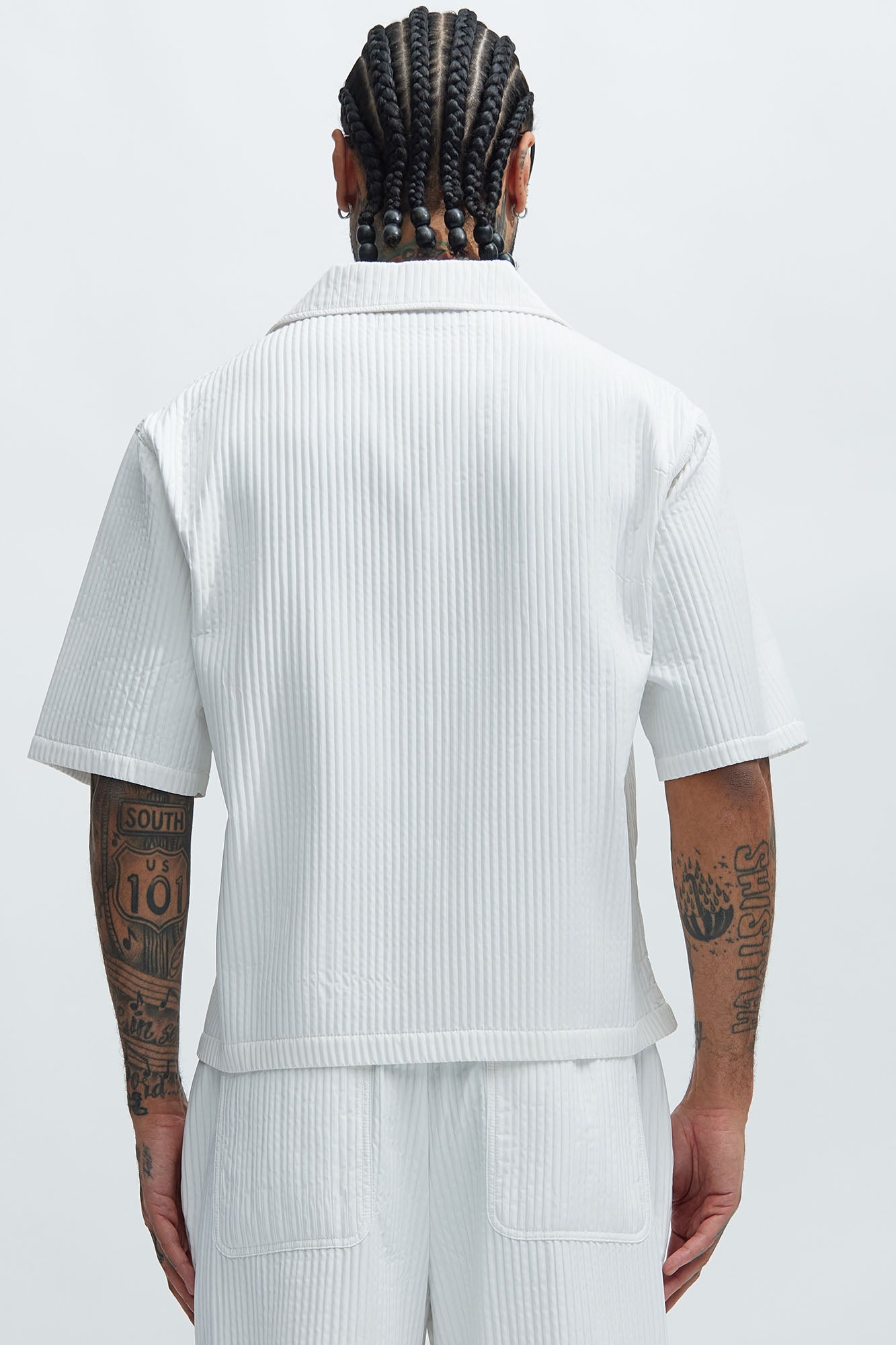 Santiago Shirt - White Fashion Nova