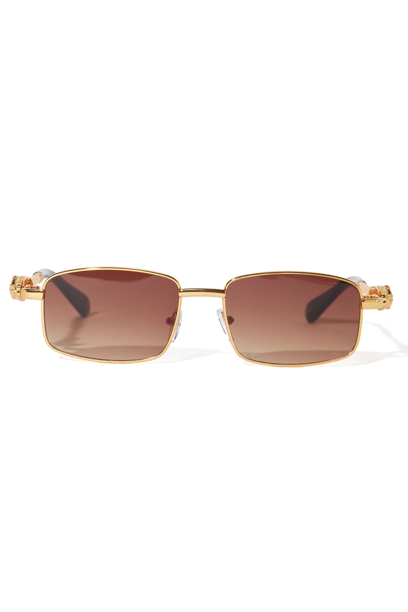 Keep An Eye Sunglasses - Brown Fashion Nova