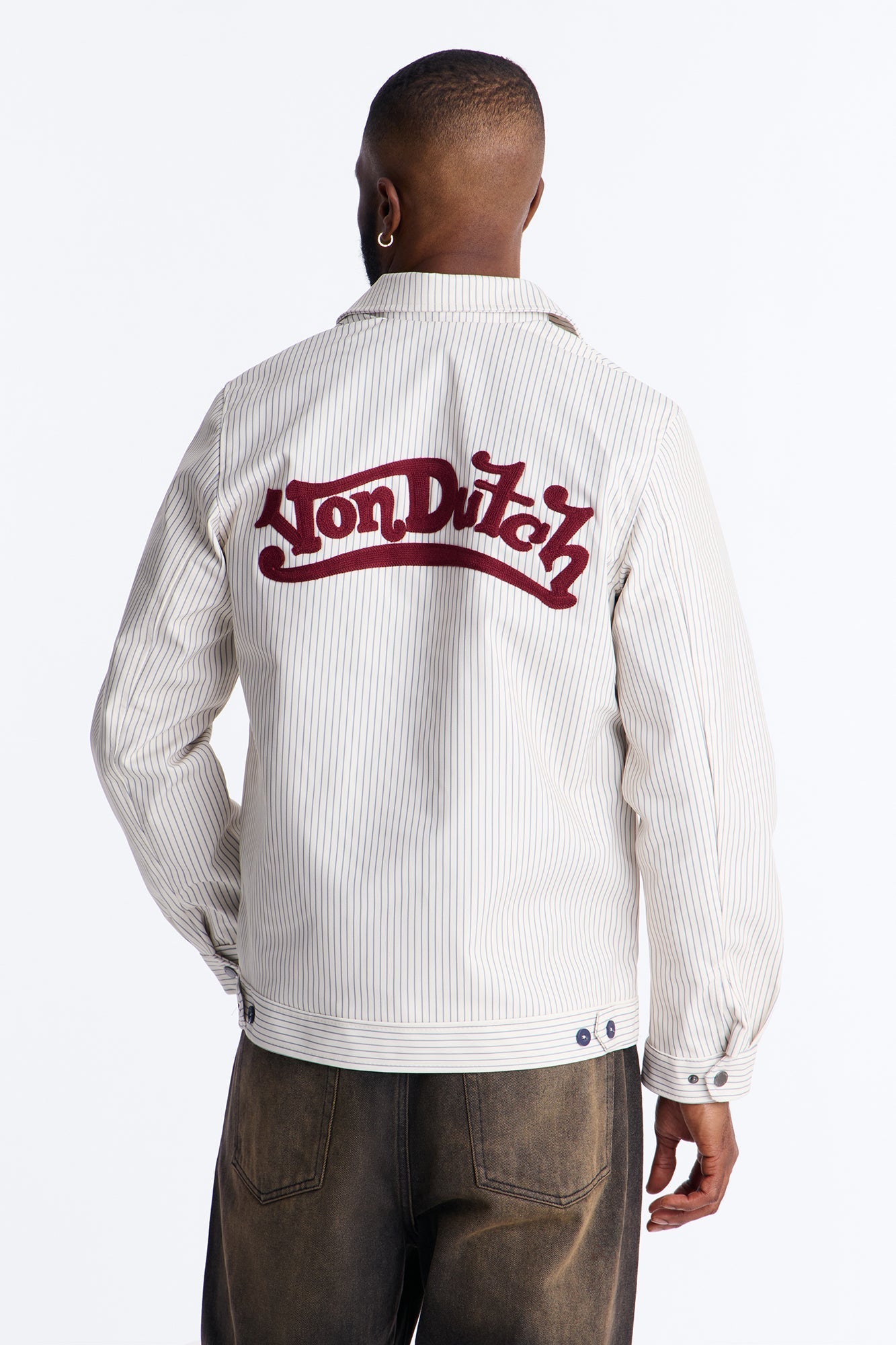 Von Dutch Mechanic Jacket - Beige Fashion Nova