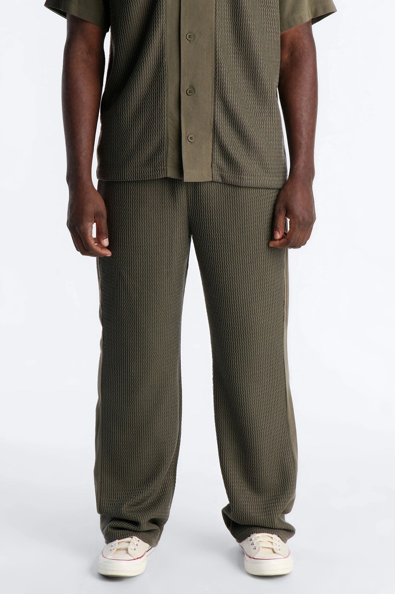 Slim Flare Brookfield Flow Pant - Olive Fashion Nova