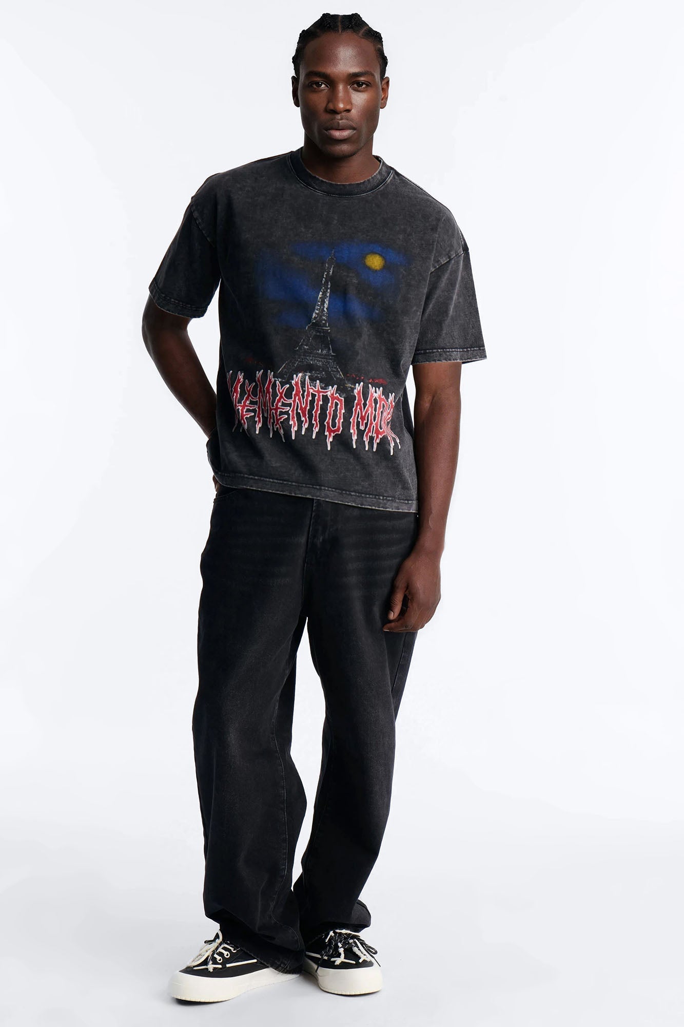 Memento Mori Premium Short Sleeve Tee - Black Fashion Nova