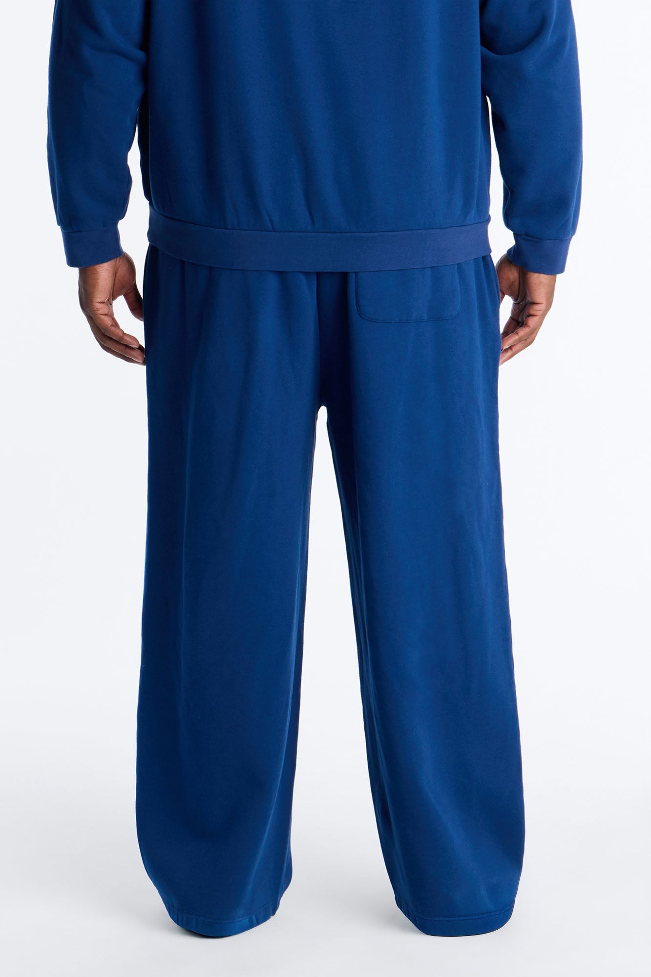 Broadway Patch Sweatpants - Navy Fashion Nova