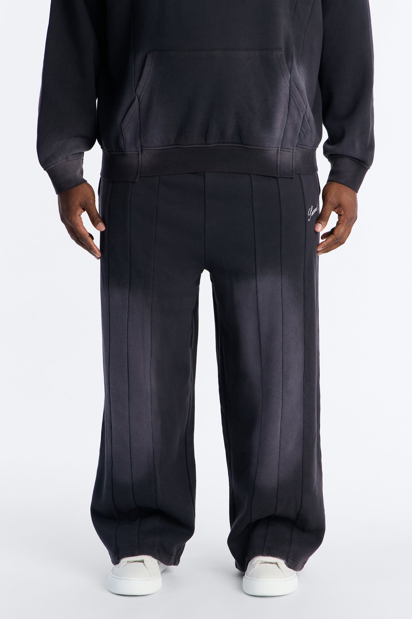 Sacred Spirit Washed Sweatpants - Black Wash Fashion Nova
