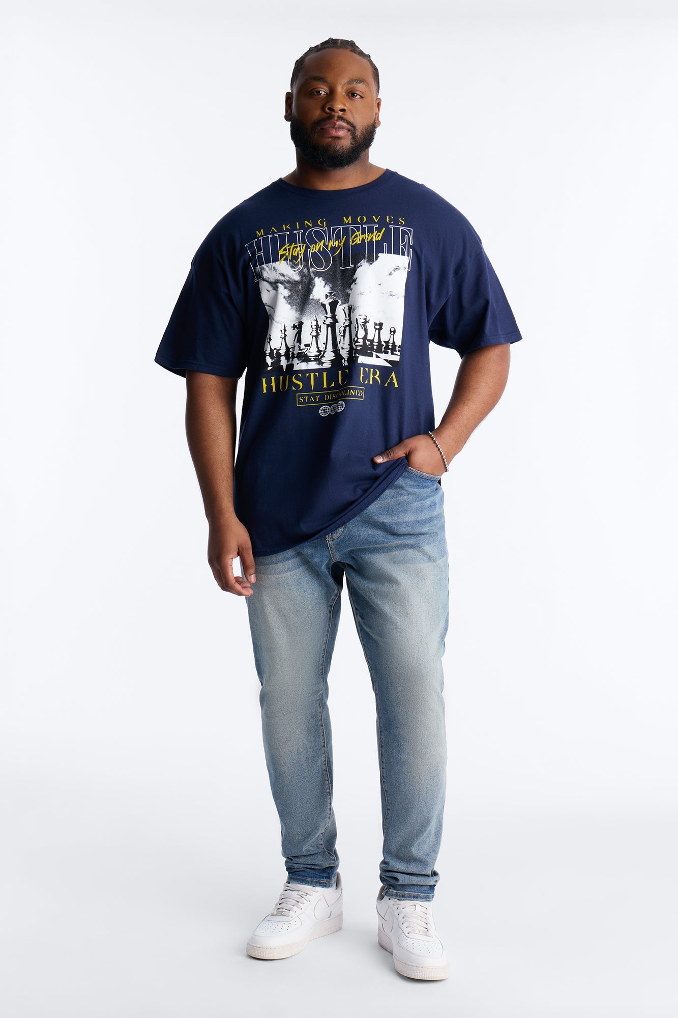 Stacked Skinny Elite Jean - Medium Blue Wash Fashion Nova