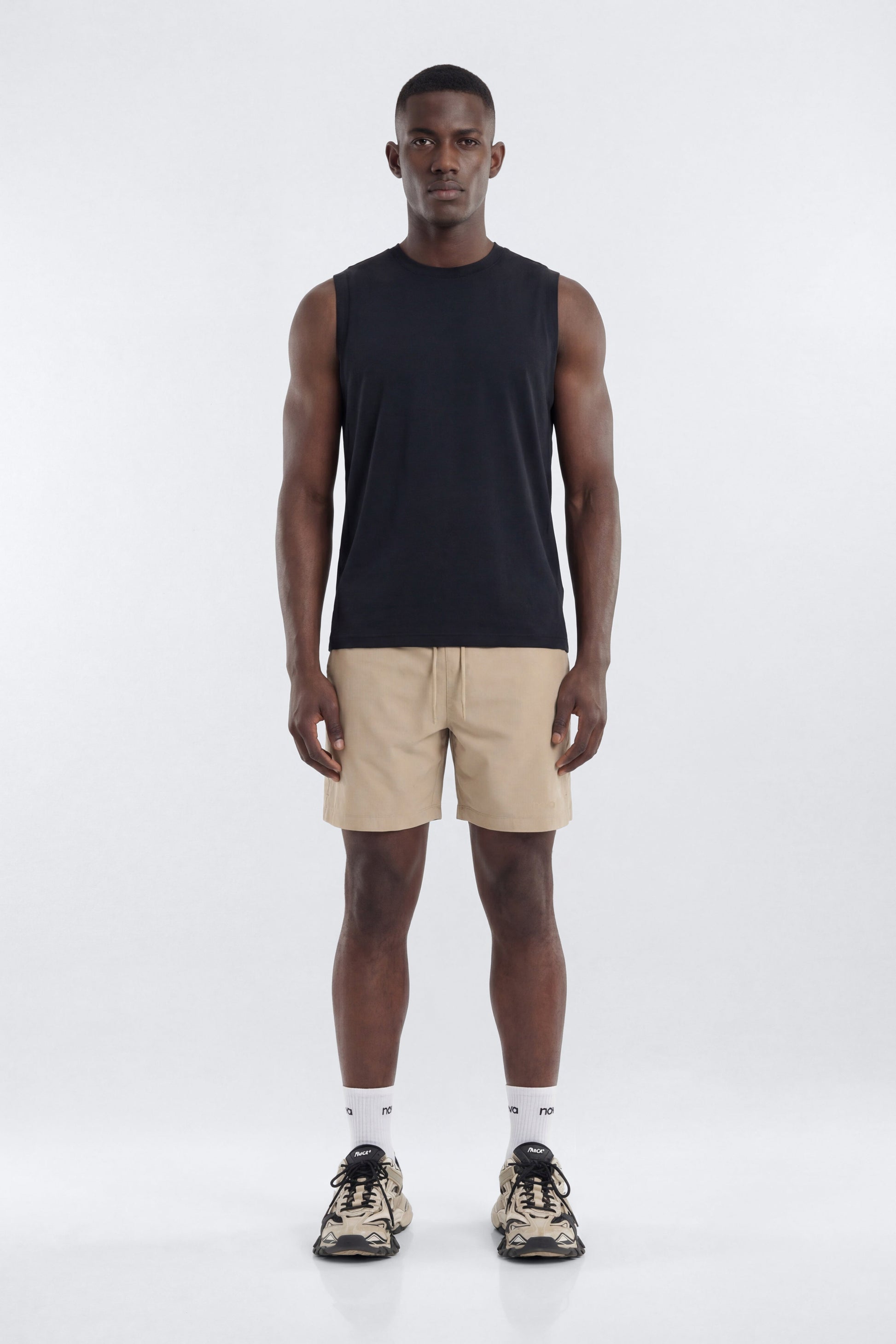 ActiveNylon™ 7″ Pocket Shorts - Taupe Fashion Nova