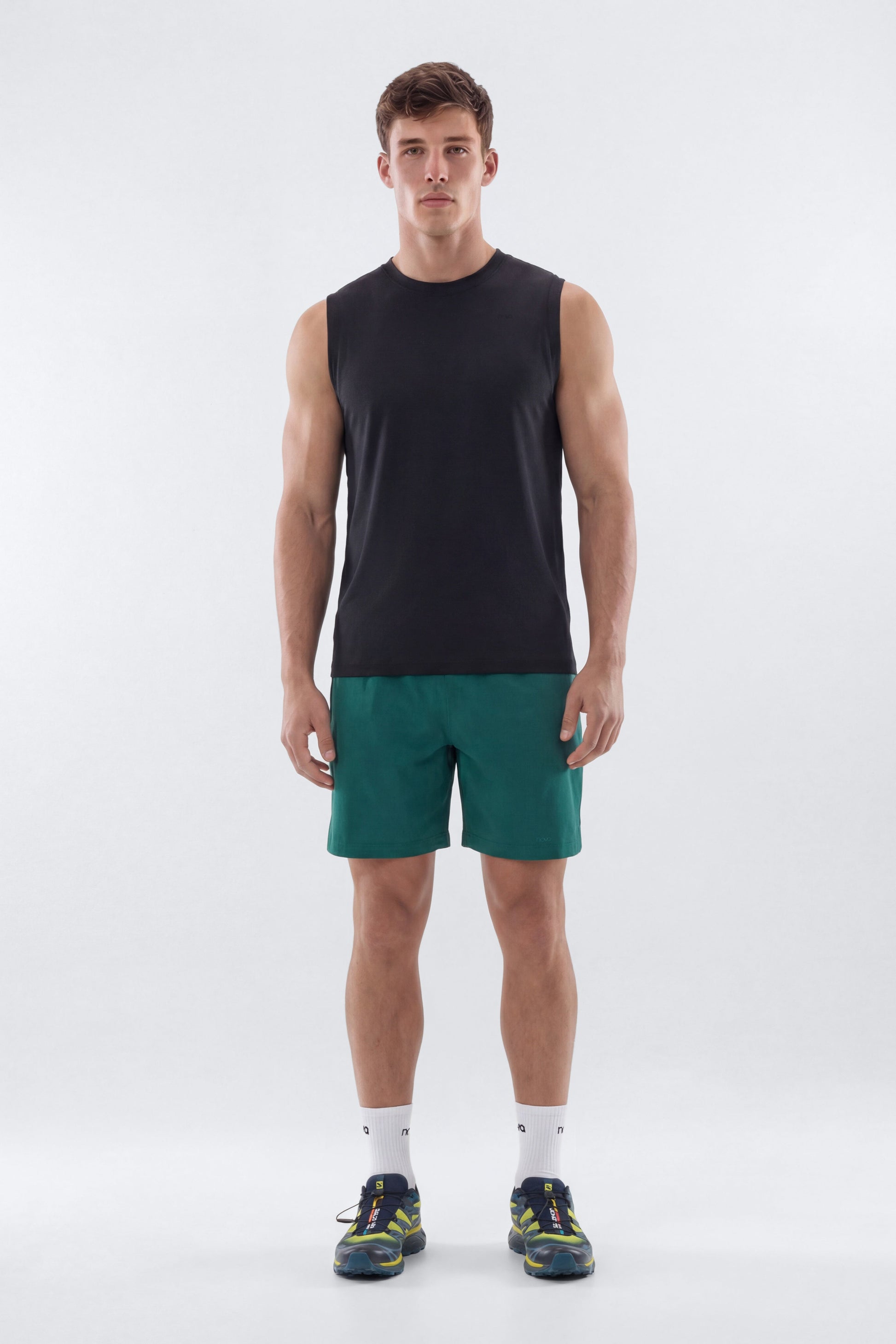 ActiveNylon™ 7″ Pocket Shorts - Hunter Green Fashion Nova