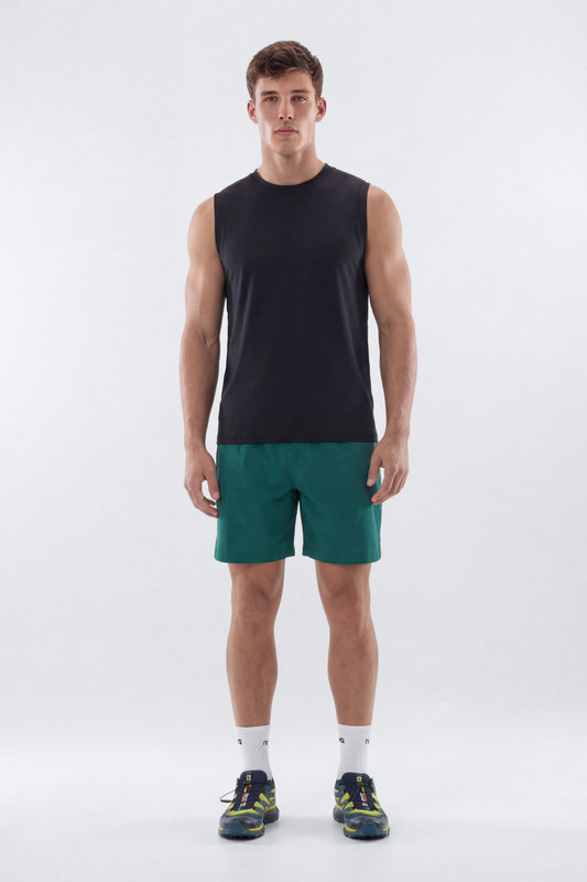 ActiveNylon™ 7″ Pocket Shorts - Hunter Green Fashion Nova