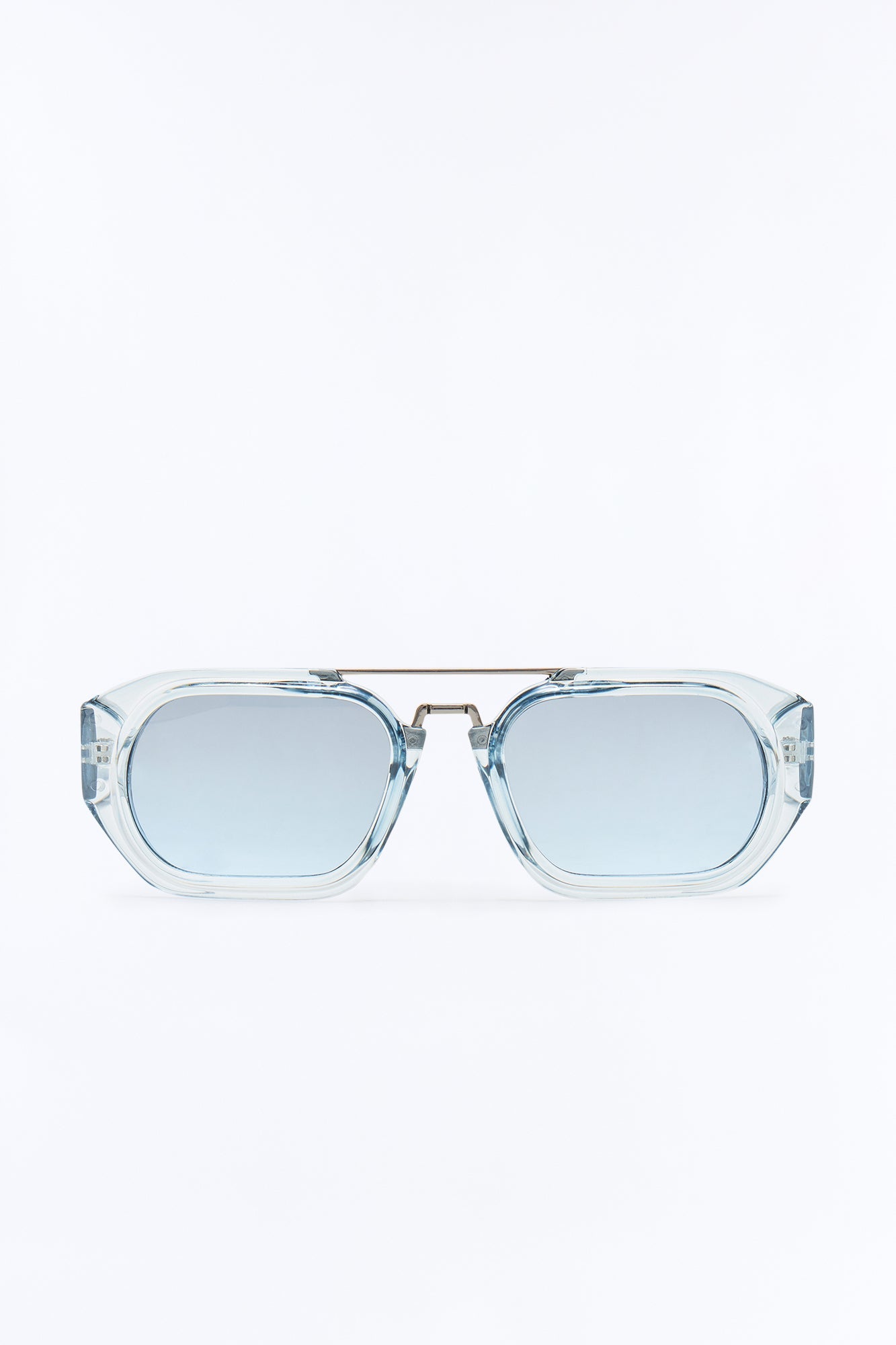 Overdrive Theory Sunglasses - Light Blue Fashion Nova