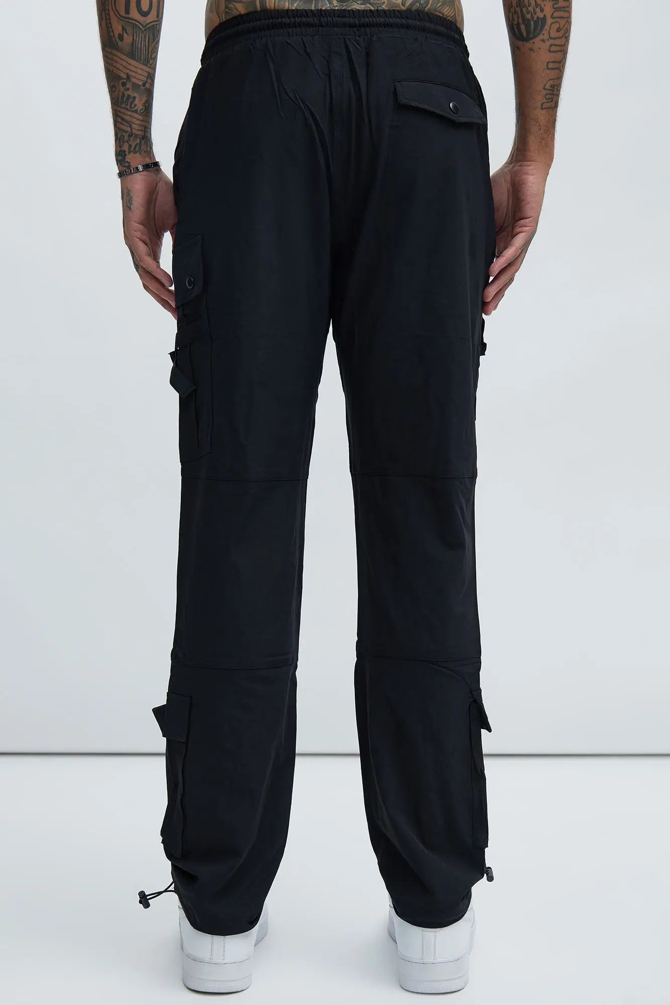 Versatile Slim Cargo Pants - Black Fashion Nova