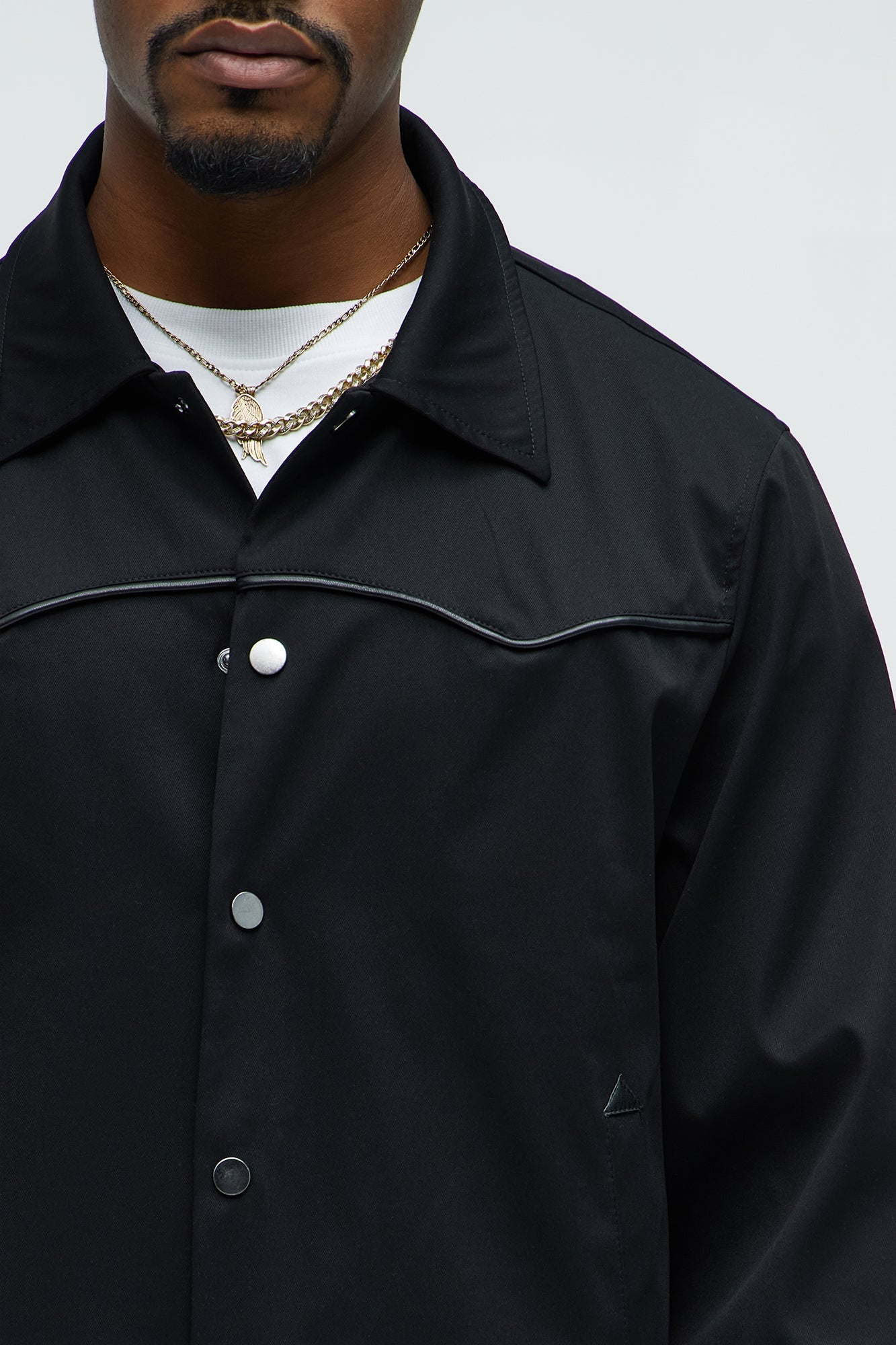 Glenville Western Jacket - Black Fashion Nova