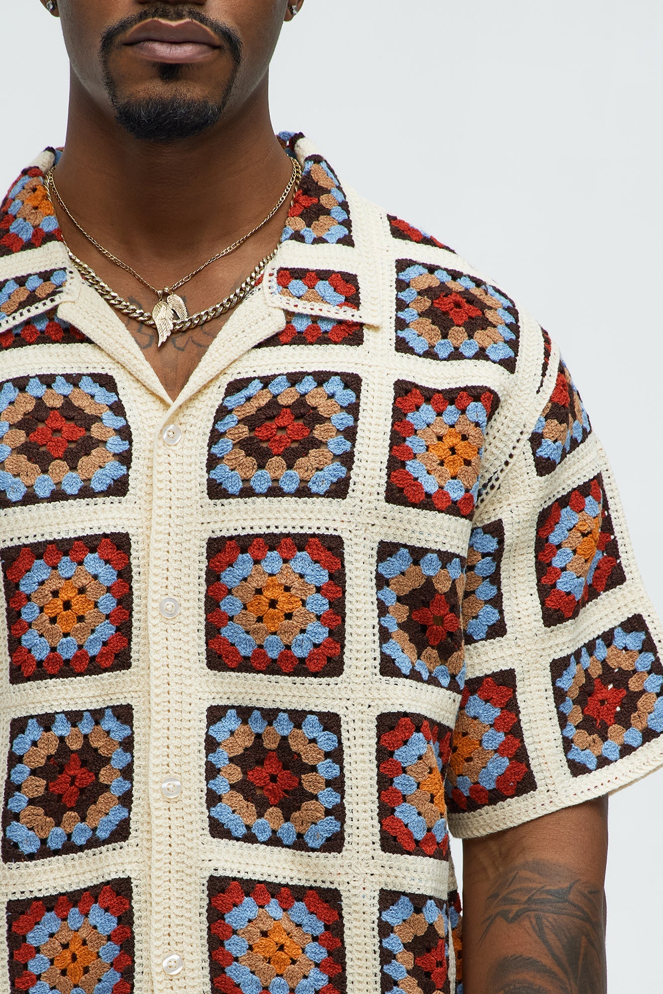 Nolan Textured Shirt - Multi Color Fashion Nova