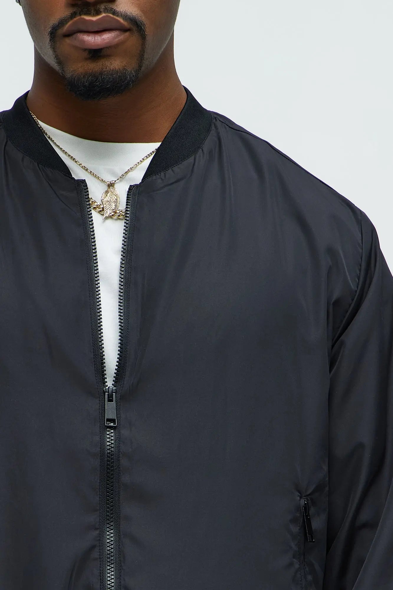 Eddie Bomber Jacket - Black Fashion Nova