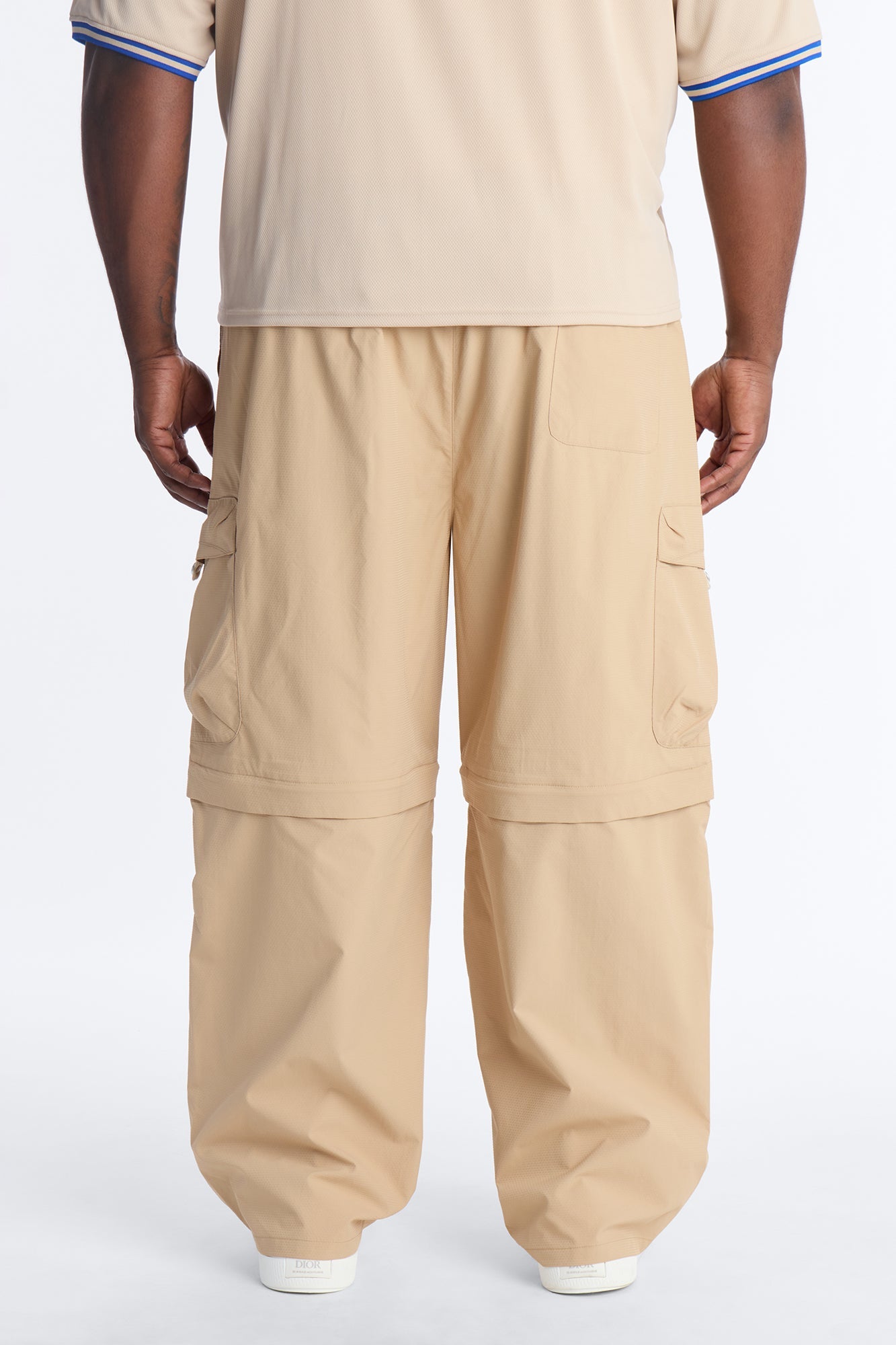 Baggy NX-3 Convertible Cargo Pant - Tan Fashion Nova