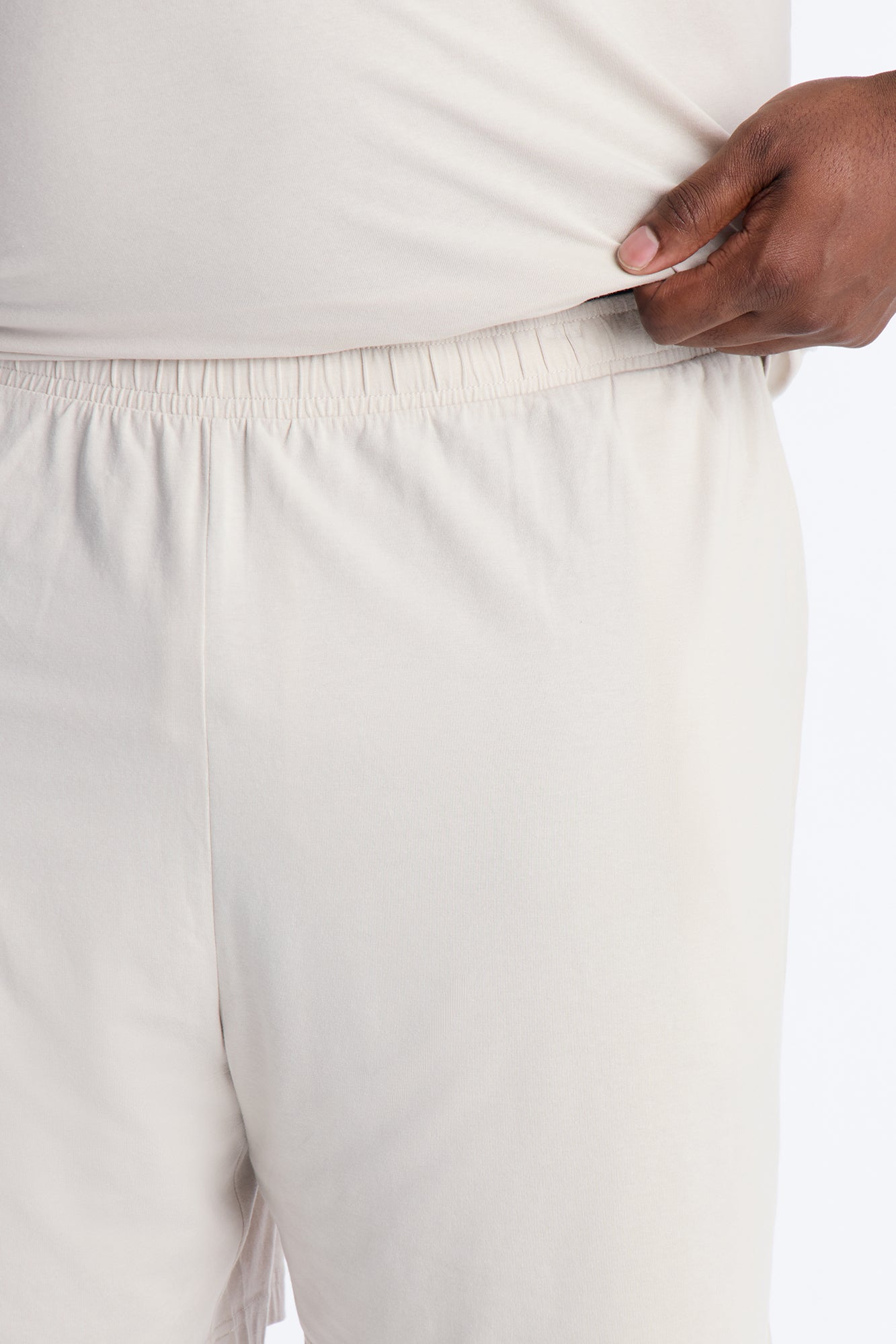 Essential Modal Lounge Shorts - Stone Fashion Nova