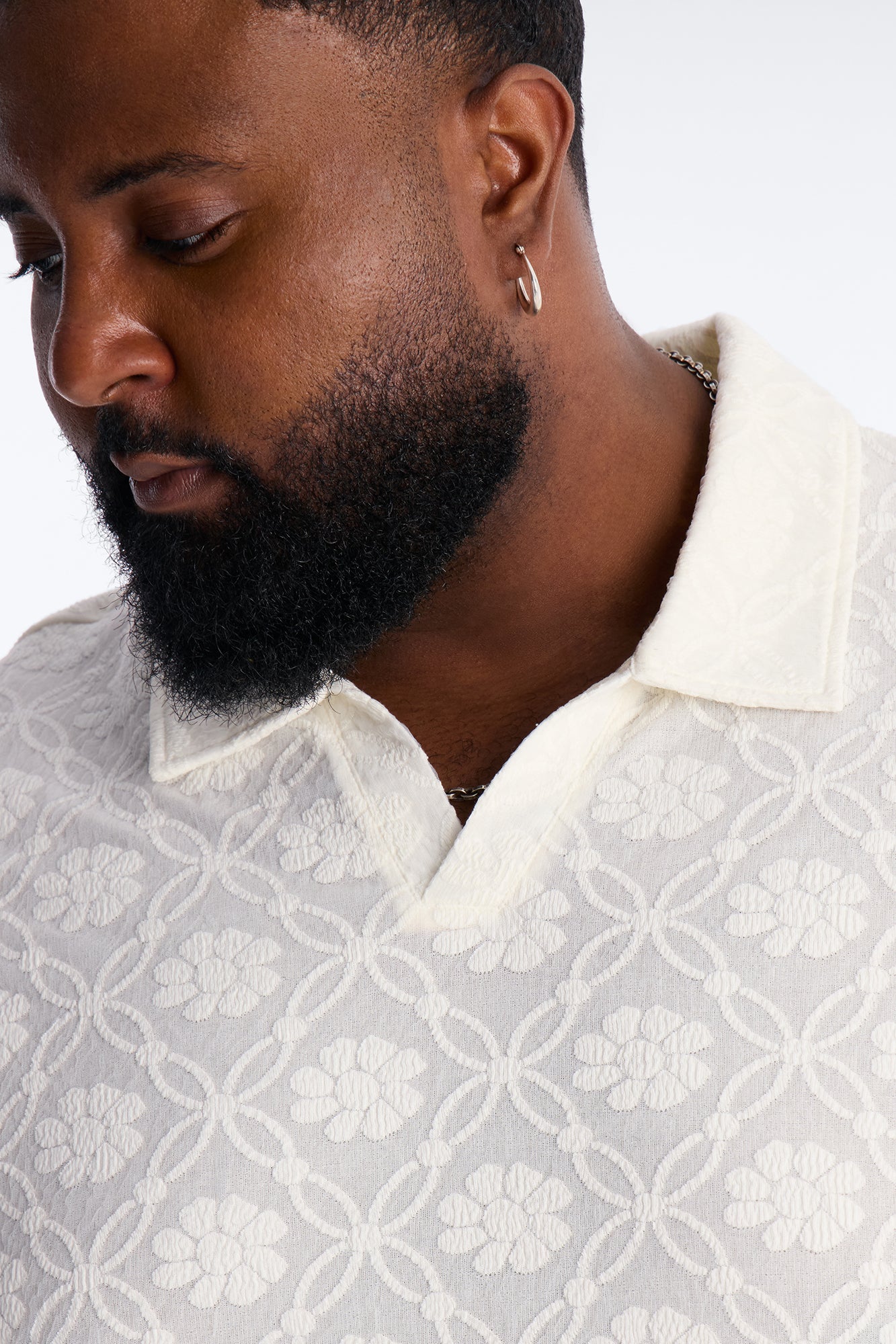 Festival Era Johnny Collar Shirt - Off White Fashion Nova
