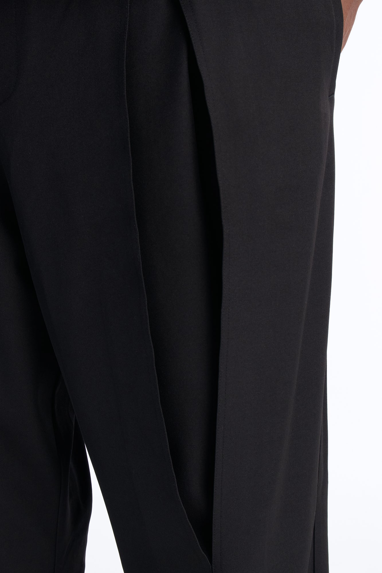 Baggy Pearson Wave Trouser - Black Fashion Nova