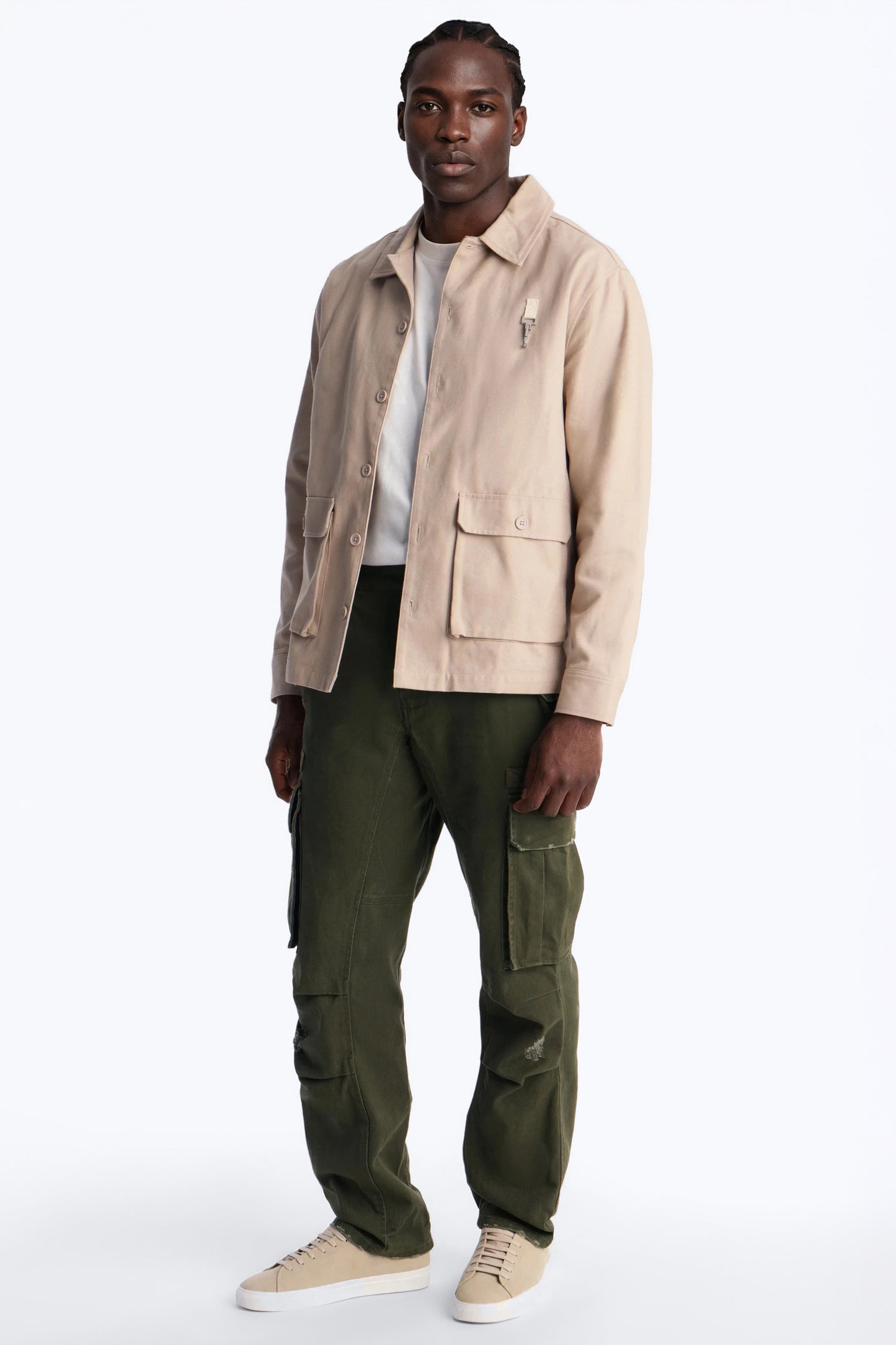 Straight Carter Point Utility Pant - Olive Fashion Nova