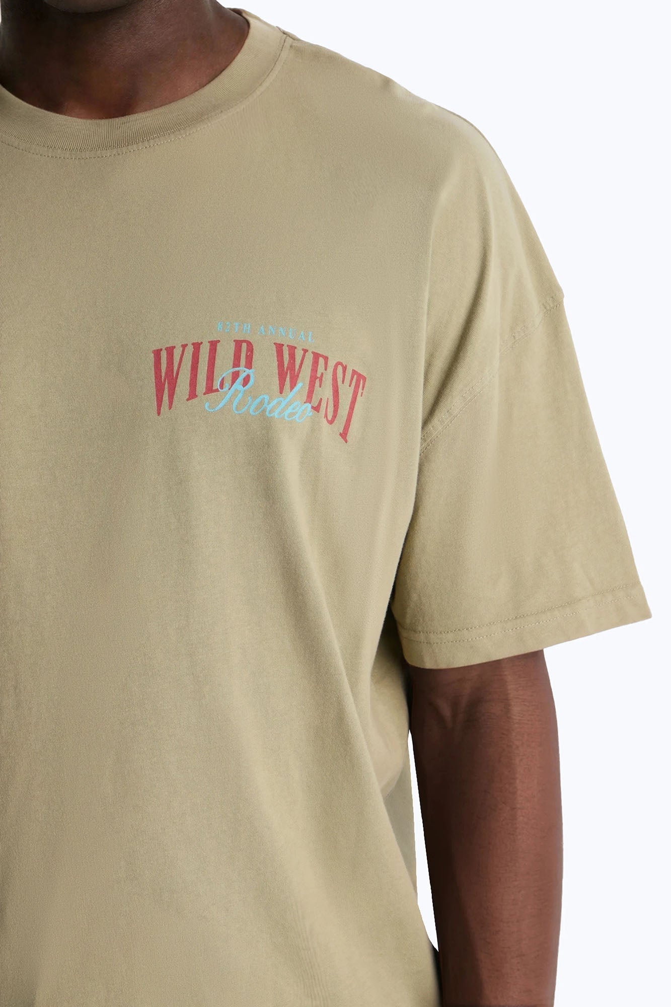 Wild West Rodeo Oversized Short Sleeve Tee - Olive Fashion Nova