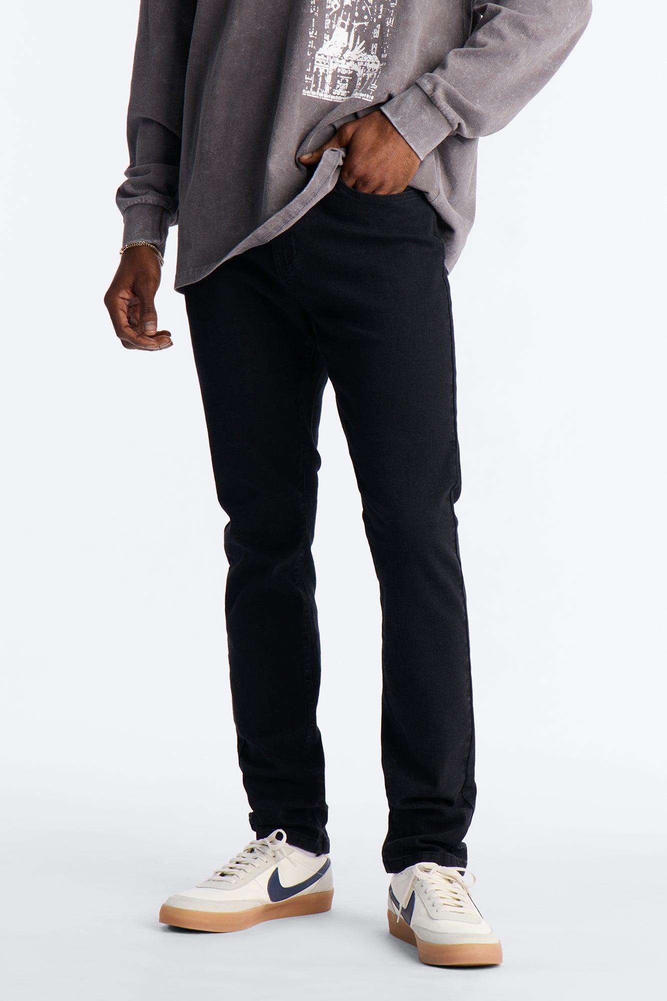 Skinny Everyday Motion Jean - Black Fashion Nova