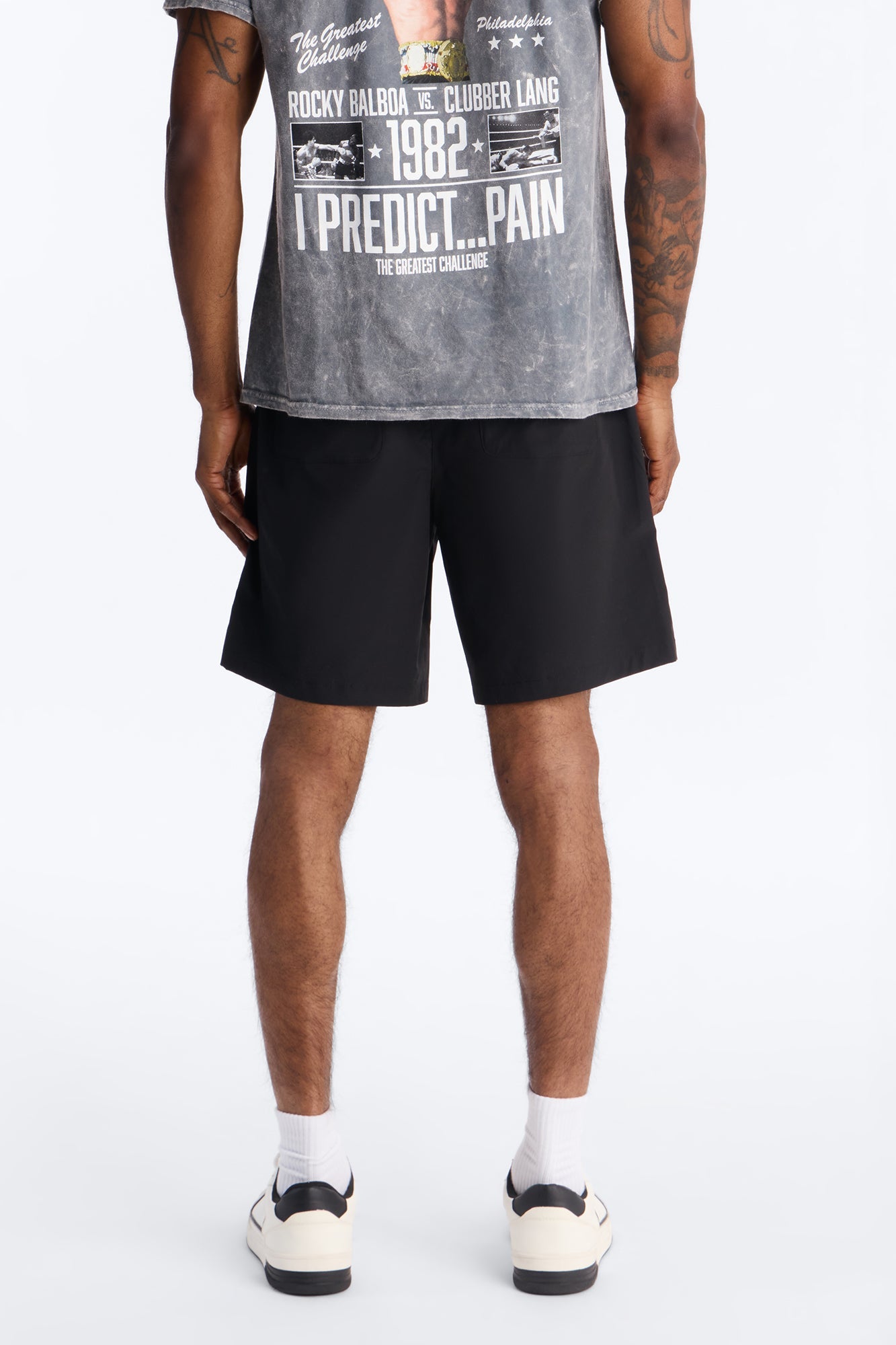 Culture Creator Double Drawstring Short - Black Fashion Nova
