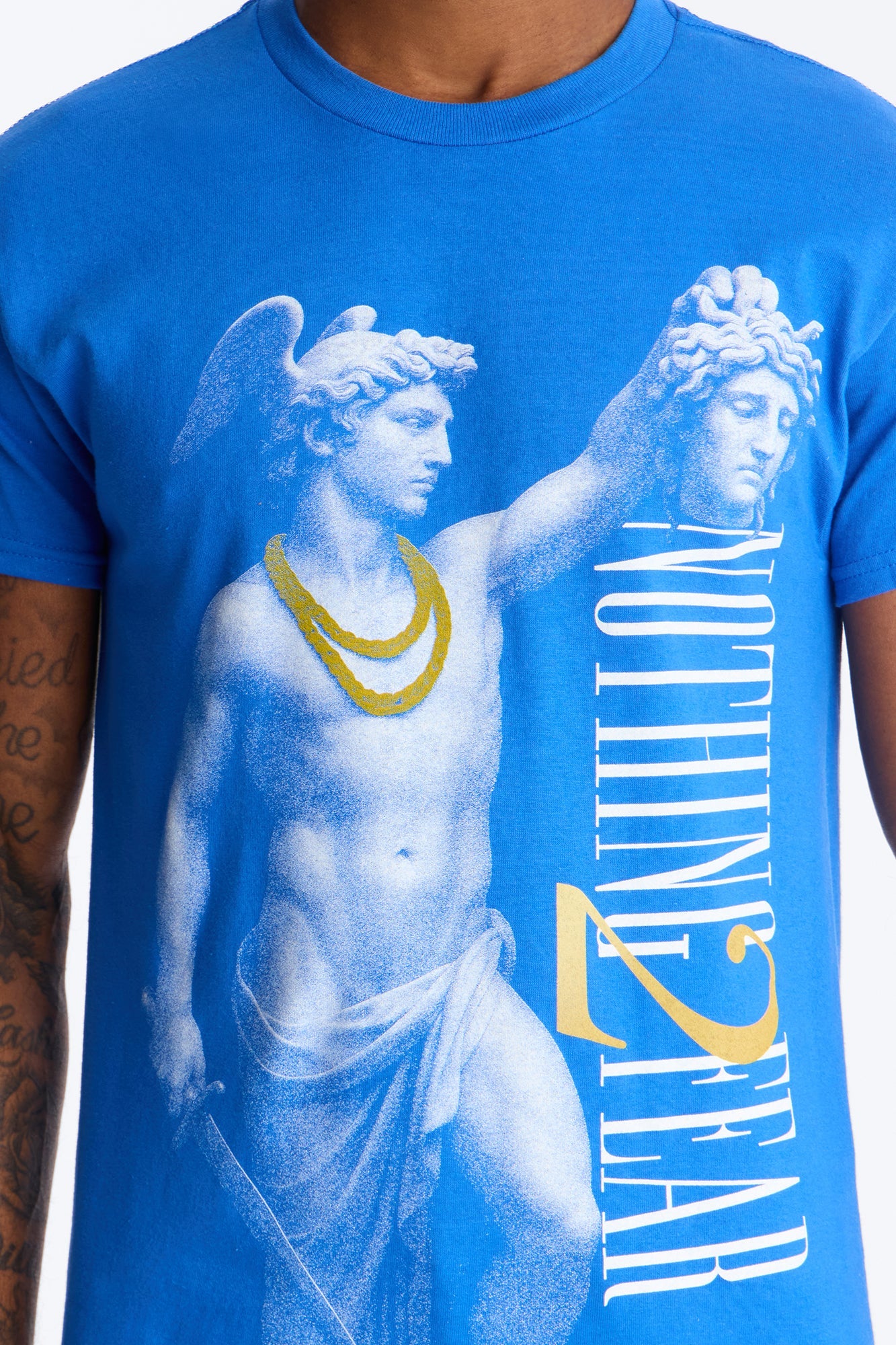 Nothing 2 Fear Short Sleeve Tee - Royal Fashion Nova