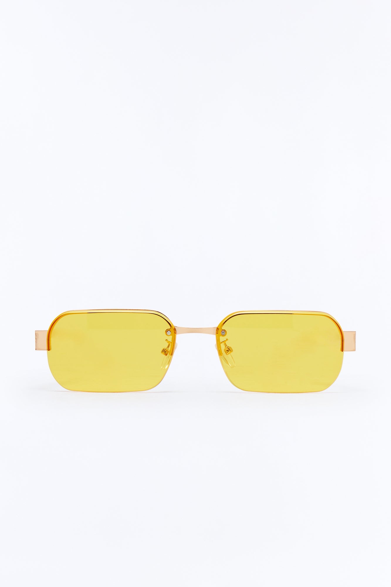 Aurum Pulse Sunglasses - Yellow Fashion Nova