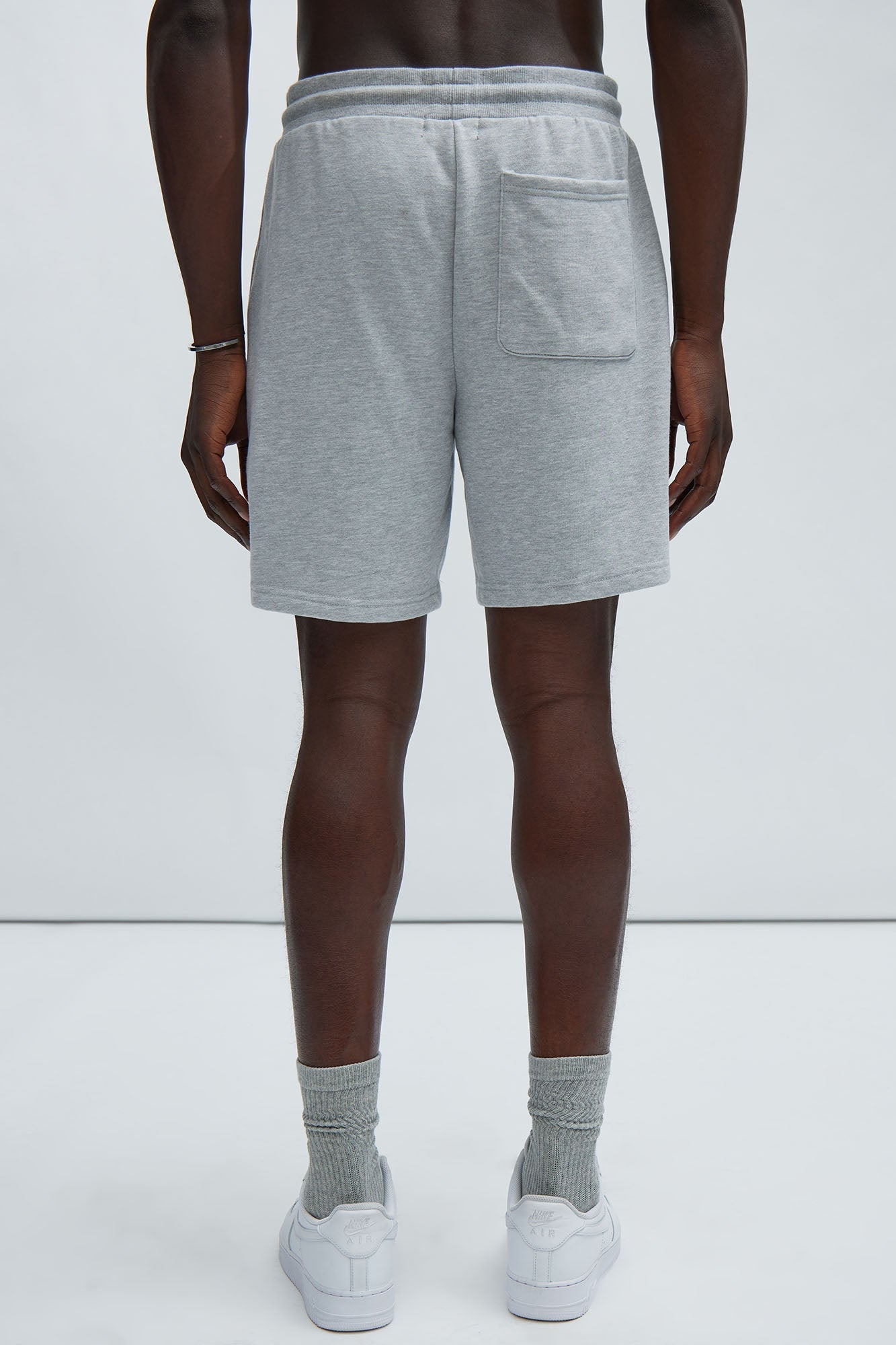 Tyson Sweatshort - Heather Grey Fashion Nova