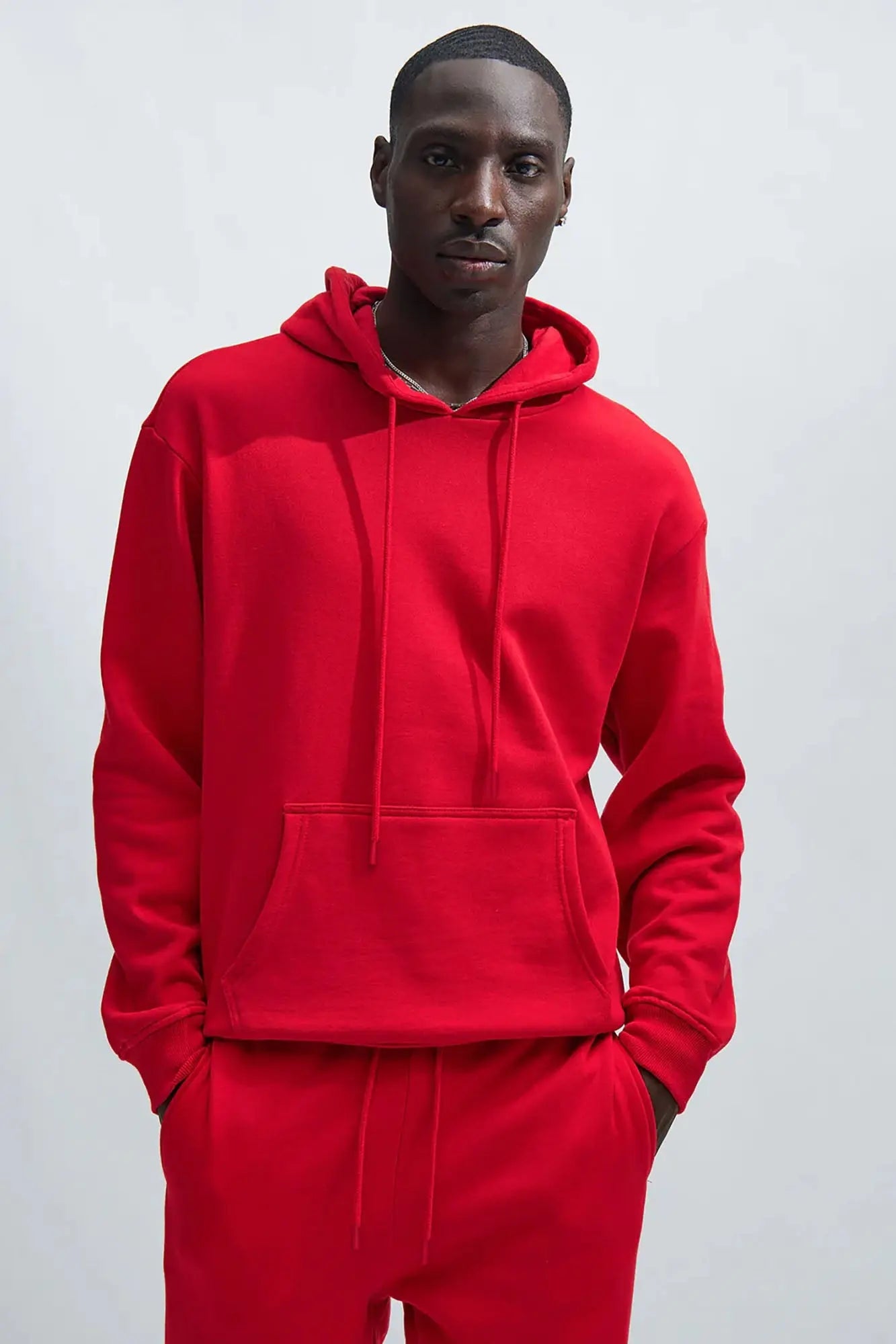 Tyson Hoodie - Red Fashion Nova