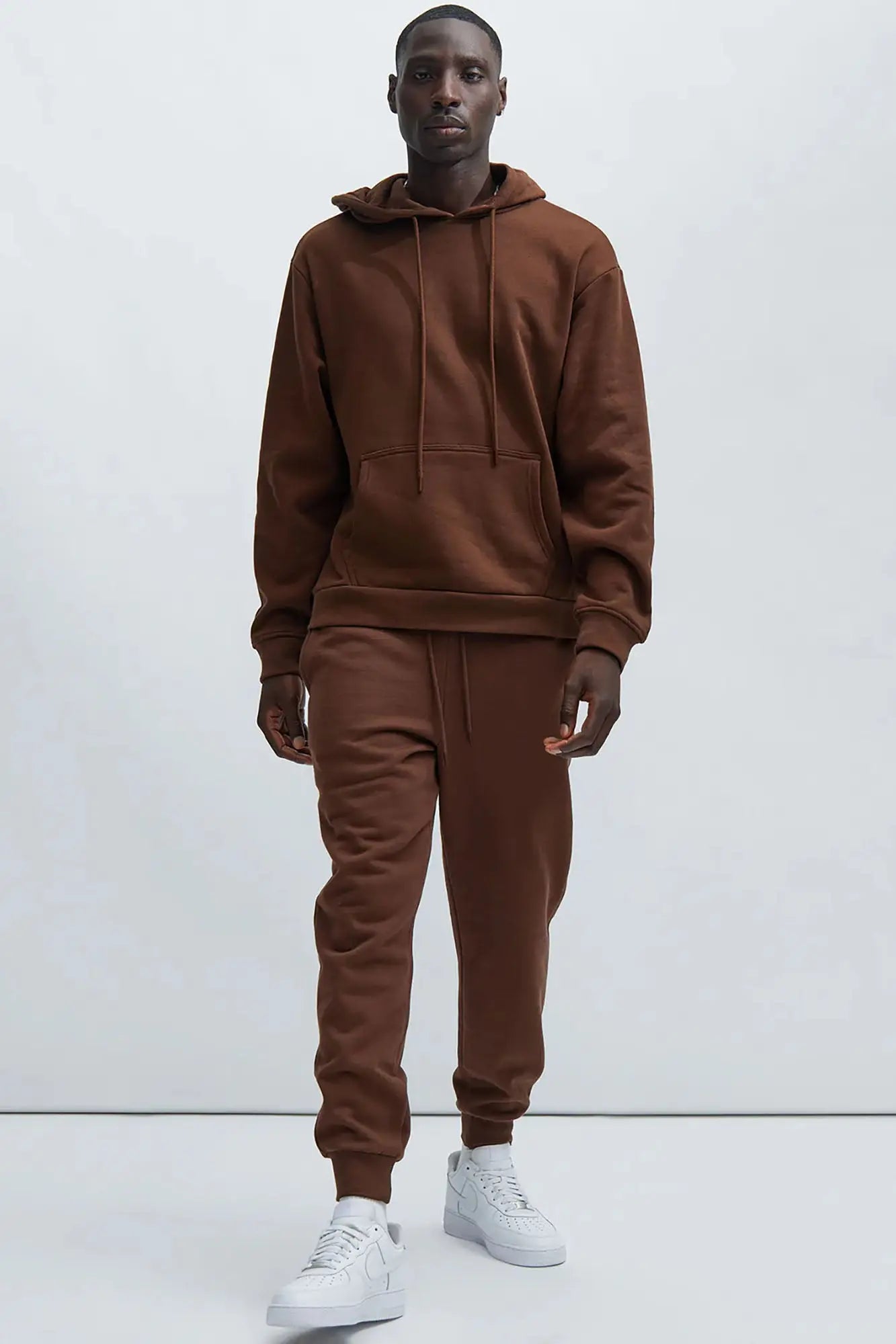Tyson Hoodie - Chocolate Fashion Nova