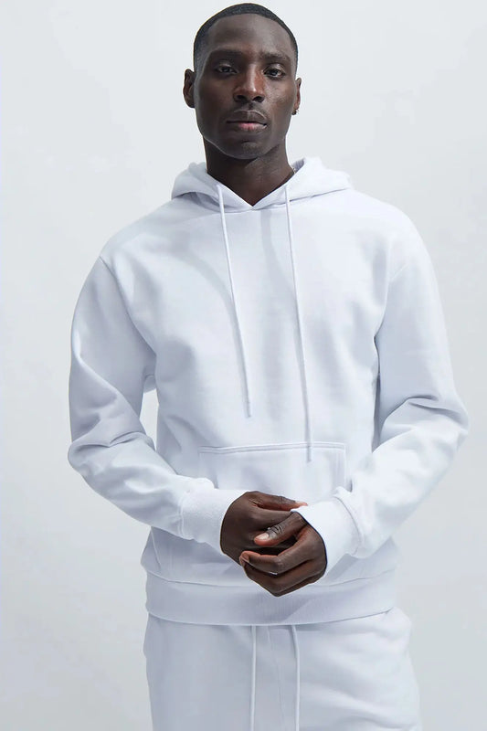 Tyson Hoodie - White Fashion Nova